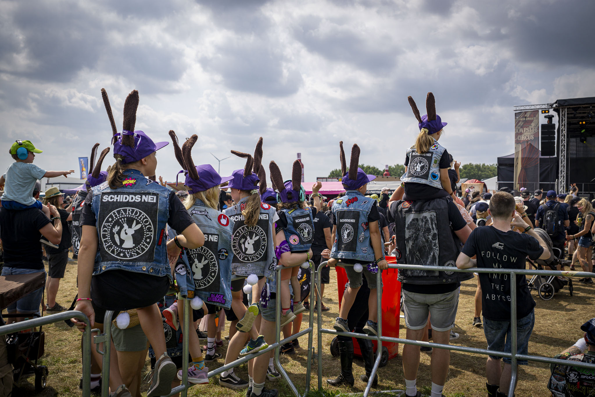 Bild vom Liveauftritt der Band Randale beim Summer Breeze 2025