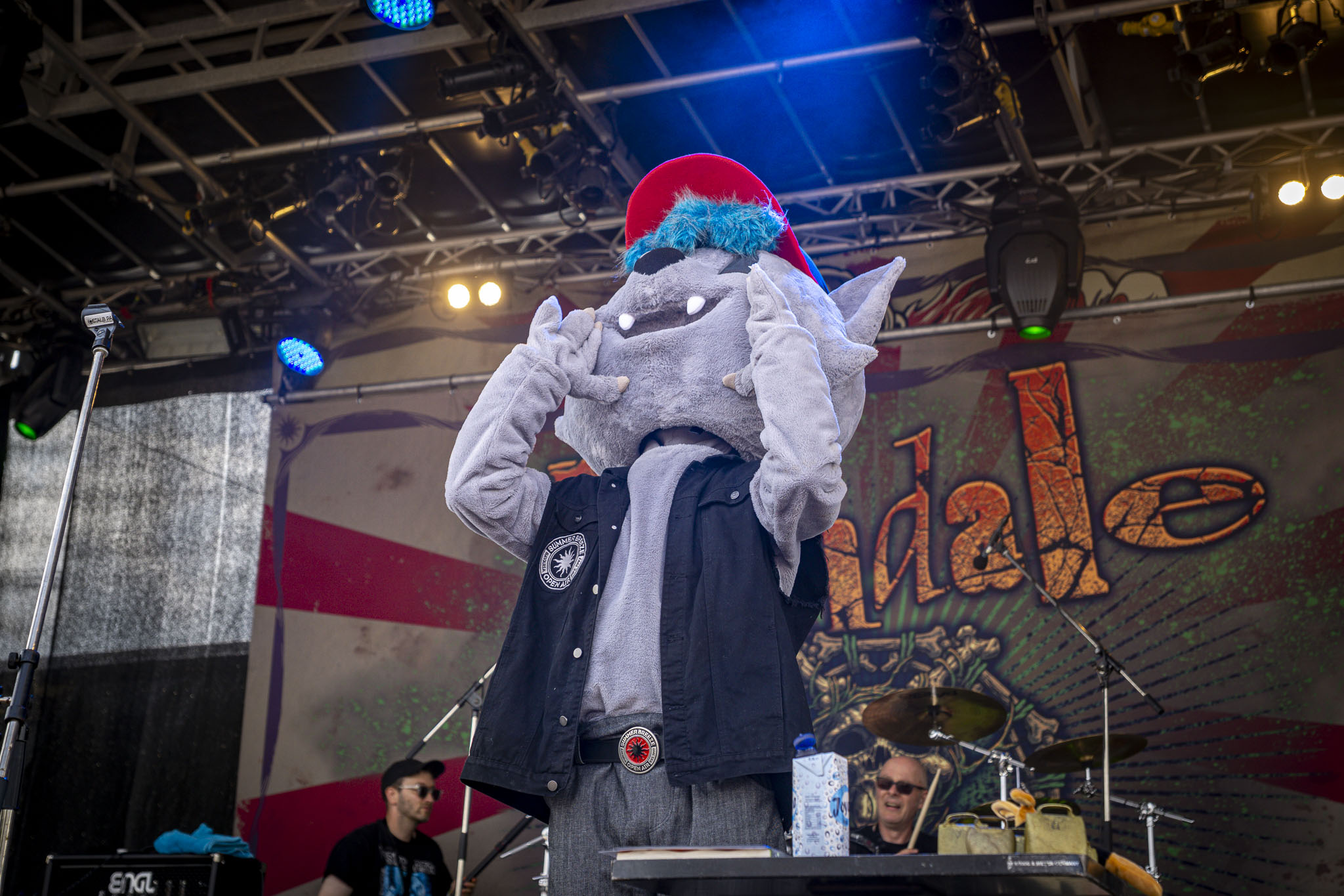 Bild vom Liveauftritt der Band Randale beim Summer Breeze 2025