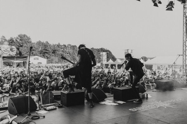 Bild vom Liveauftritt der Band Silenzer beim Summer Breeze 2025