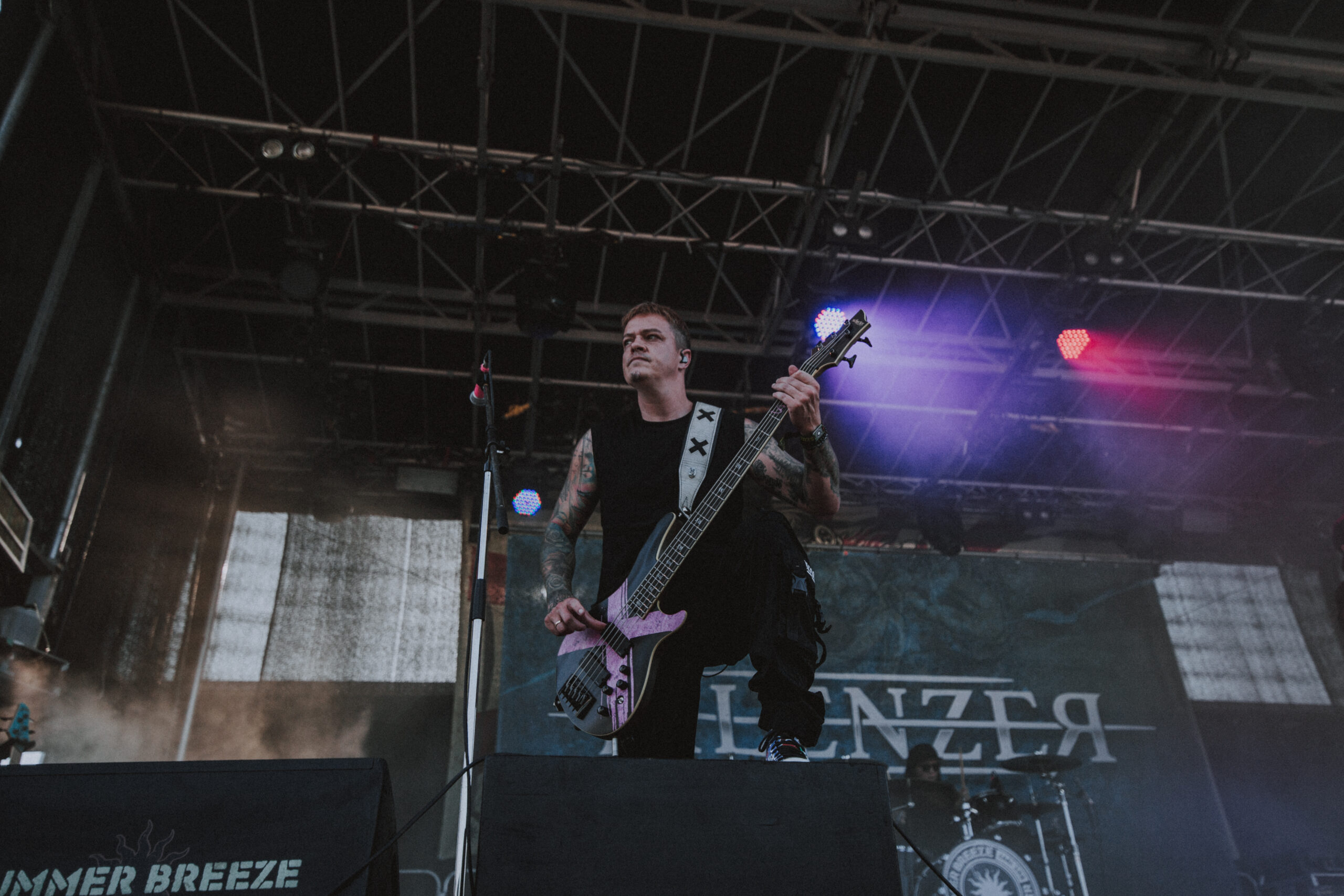 Bild vom Liveauftritt der Band Silenzer beim Summer Breeze 2025