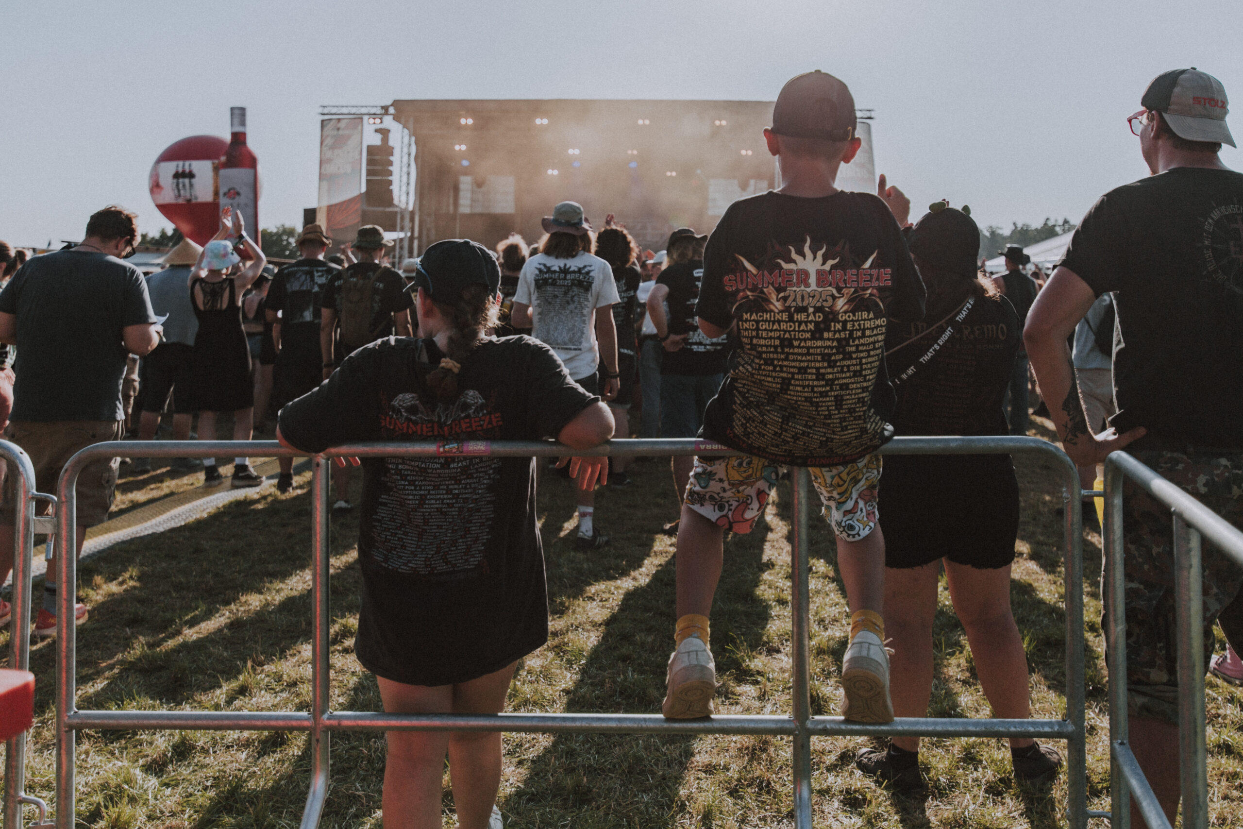 Bild vom Liveauftritt der Band Silenzer beim Summer Breeze 2025