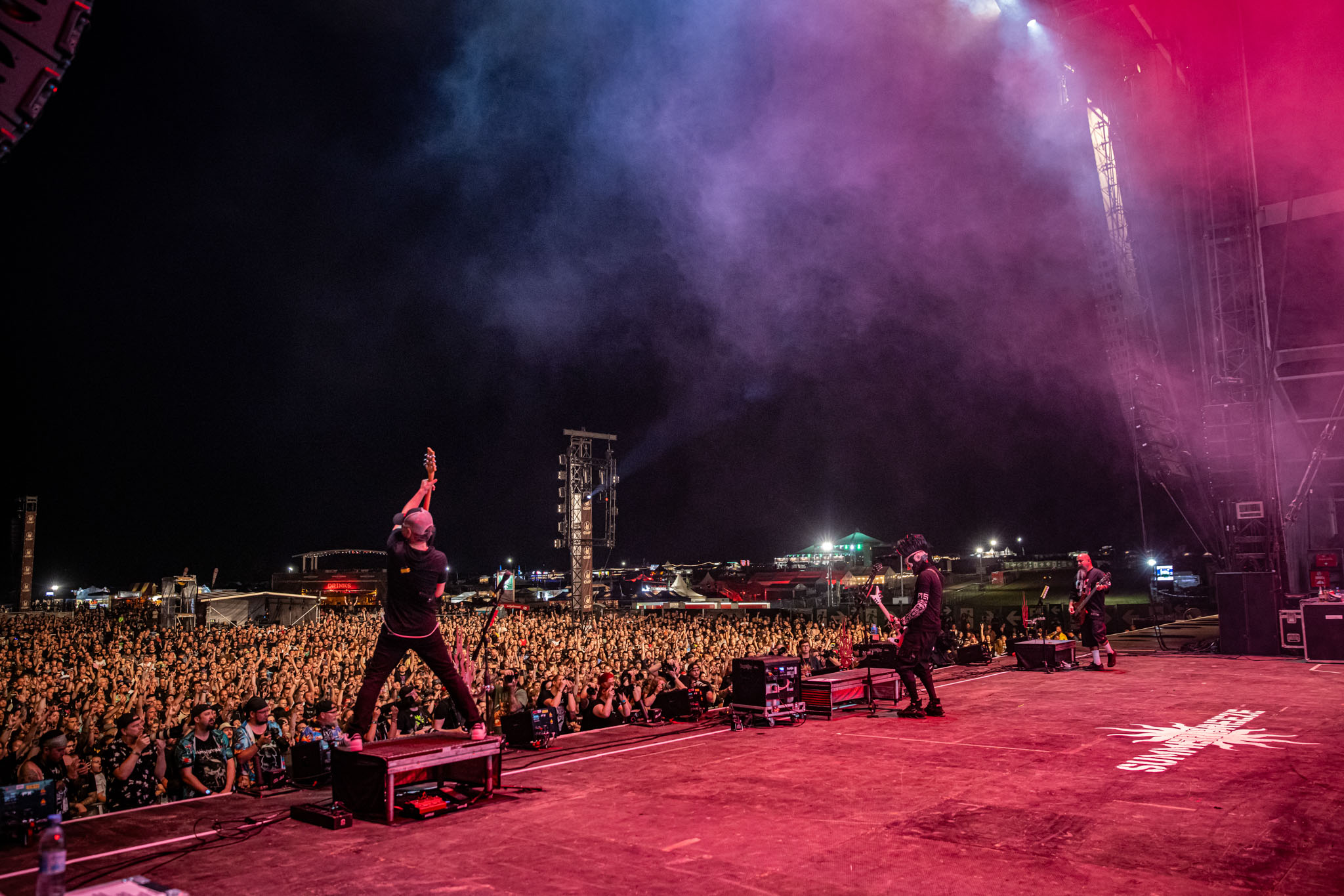 Bild vom Liveauftritt der Band Static-X beim Summer Breeze 2025