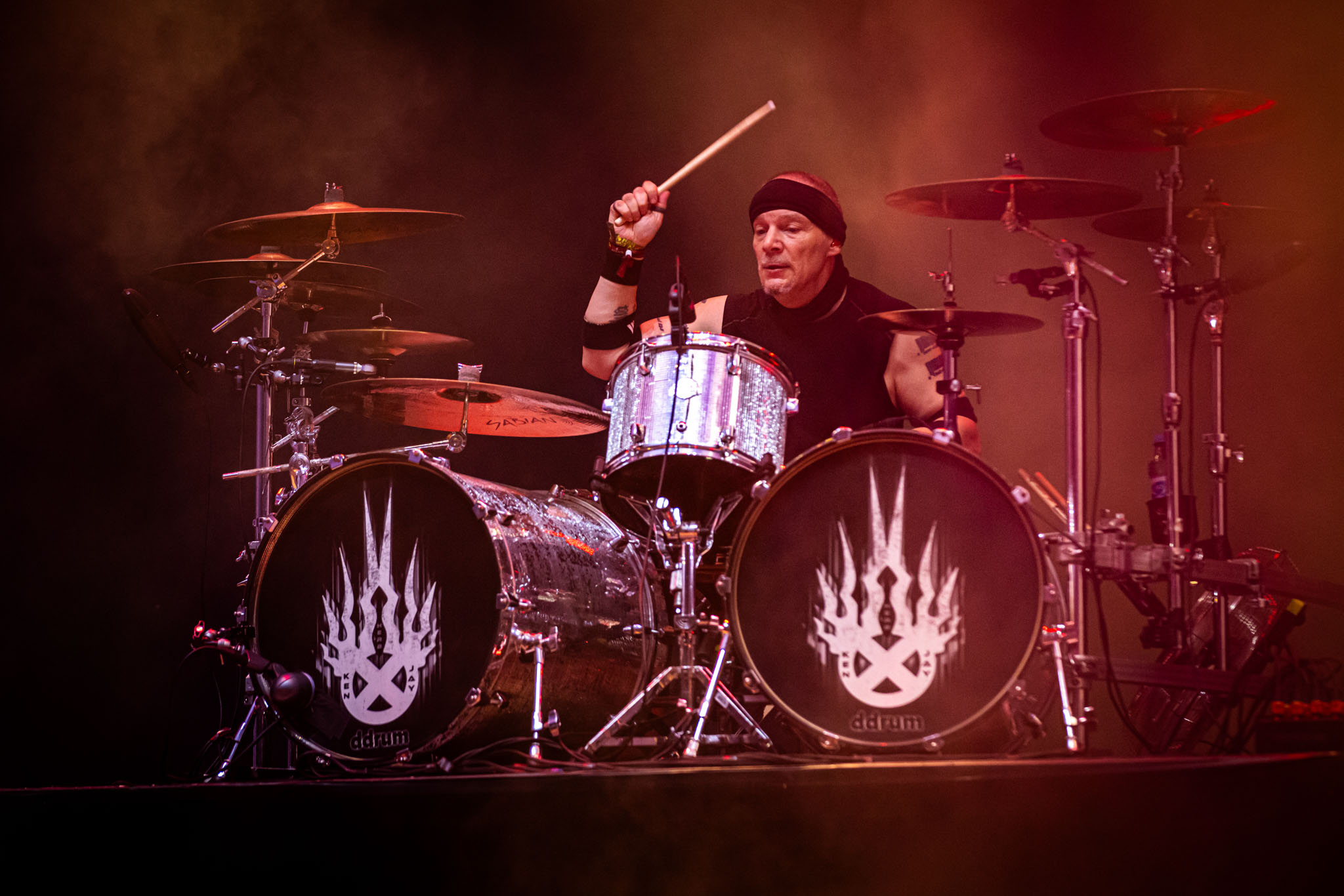 Bild vom Liveauftritt der Band Static-X beim Summer Breeze 2025