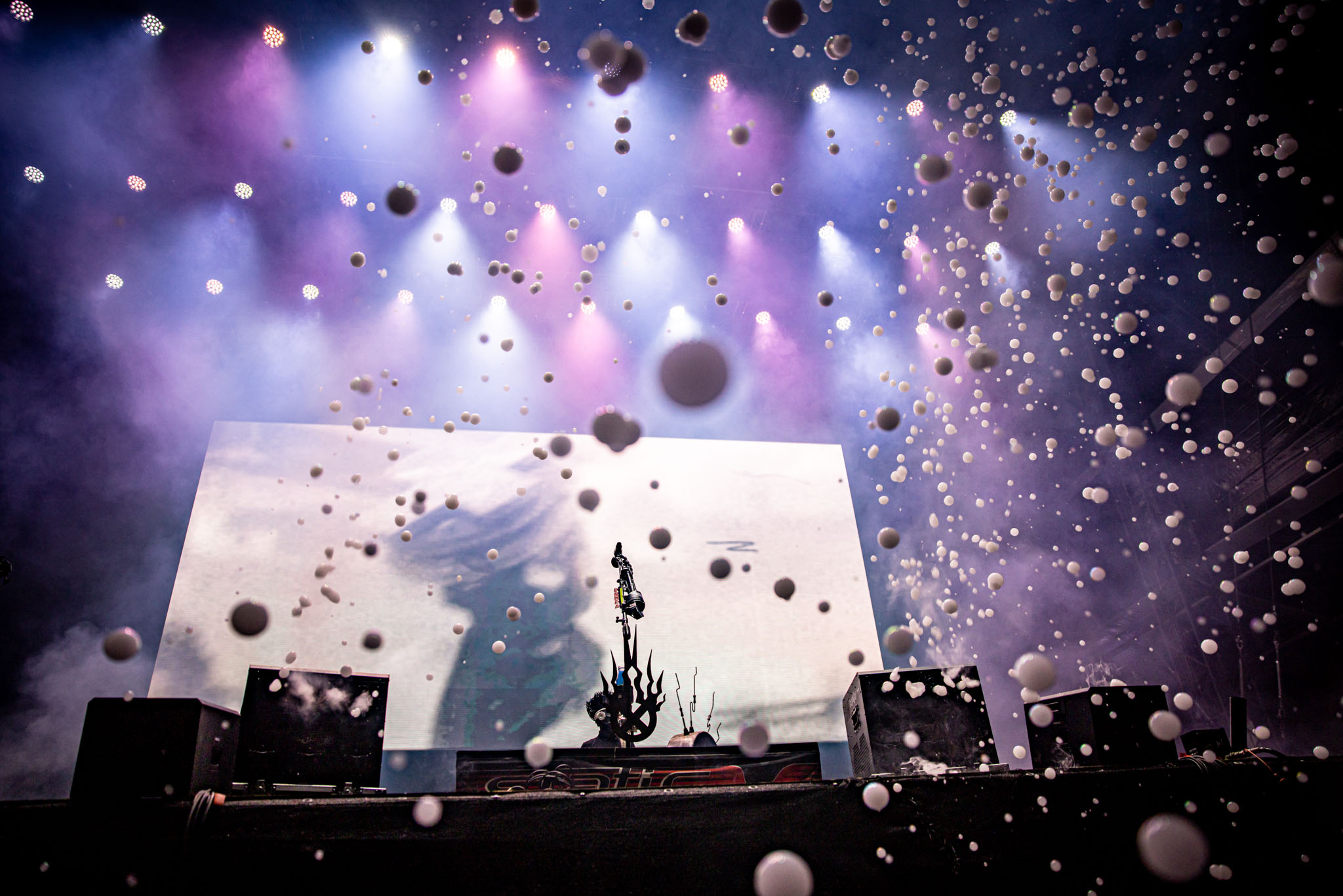 Bild vom Liveauftritt der Band Static-X beim Summer Breeze 2025