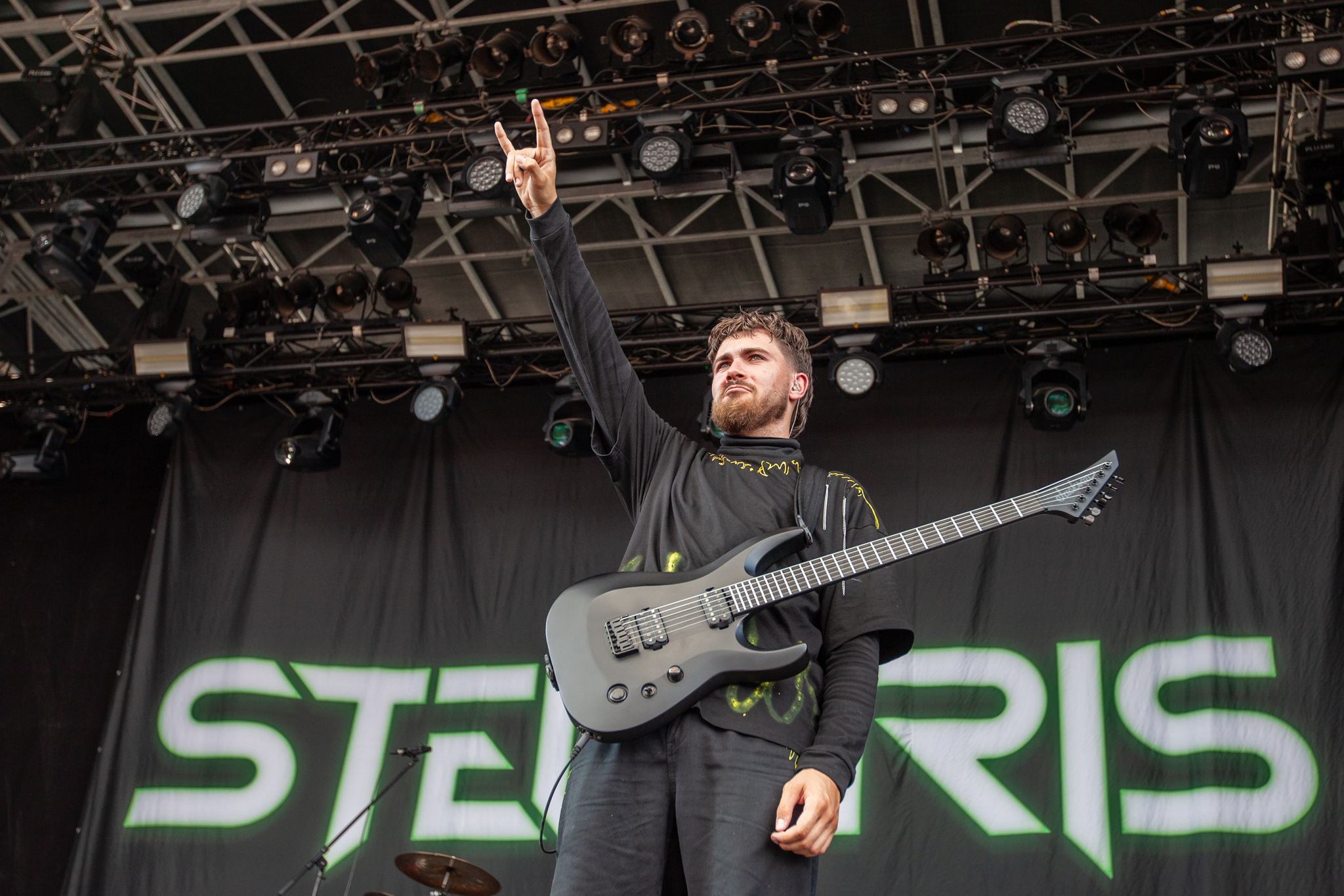 Bild vom Liveauftritt der Band Stellvris beim Summer Breeze 2025