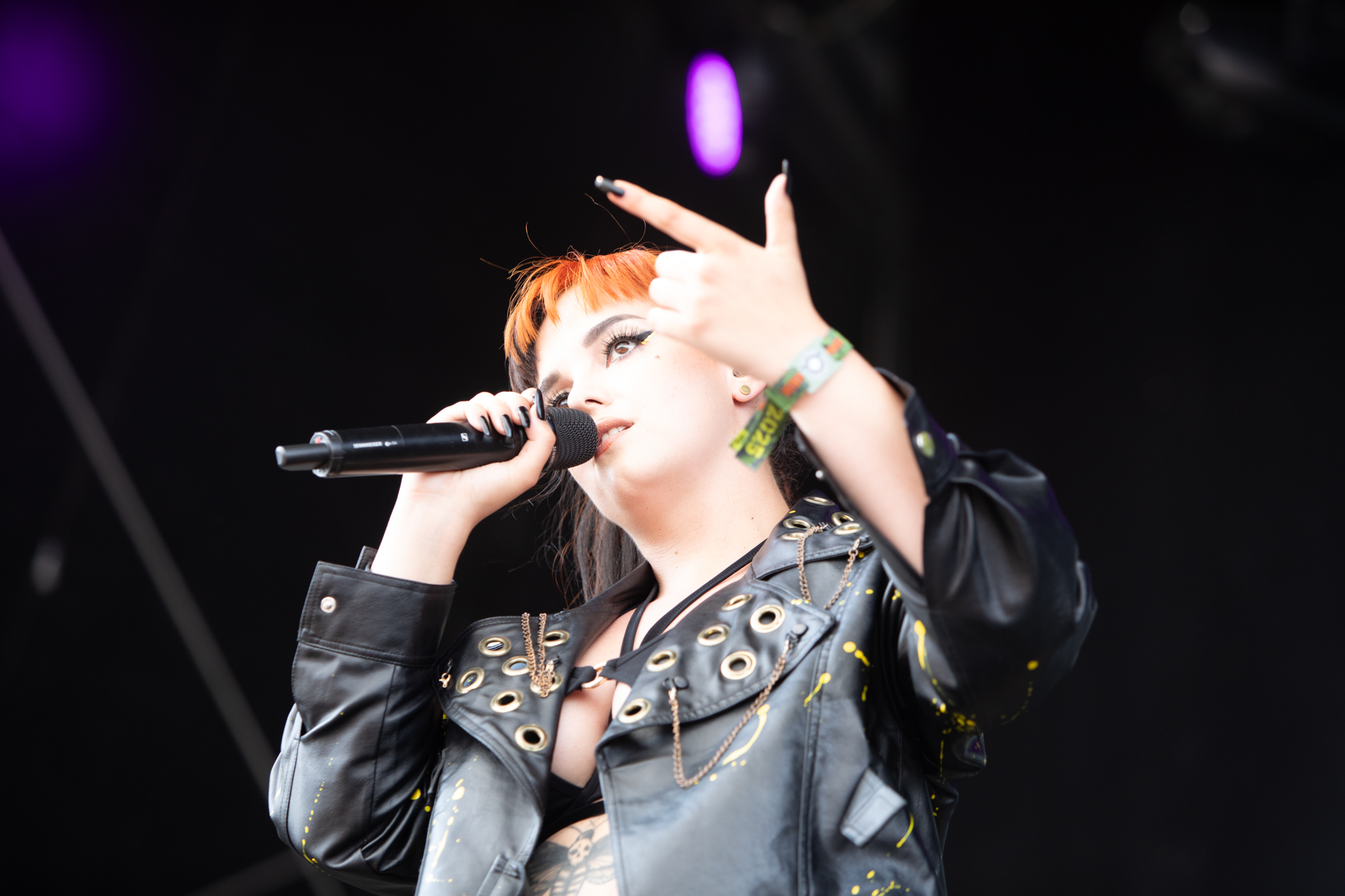 Bild vom Liveauftritt der Band Stellvris beim Summer Breeze 2025