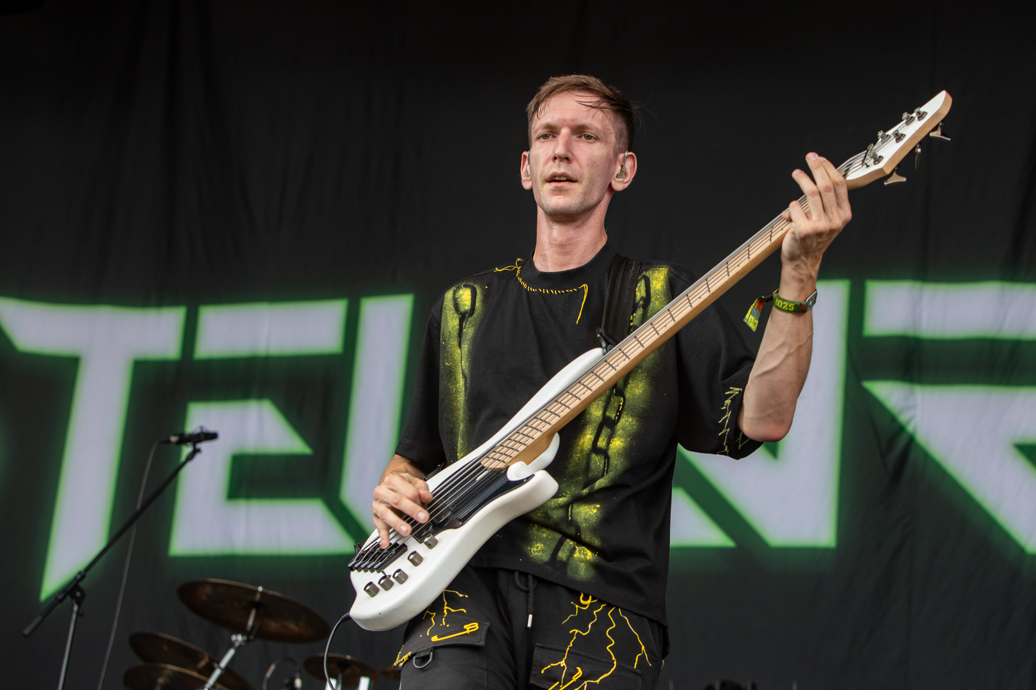 Bild vom Liveauftritt der Band Stellvris beim Summer Breeze 2025