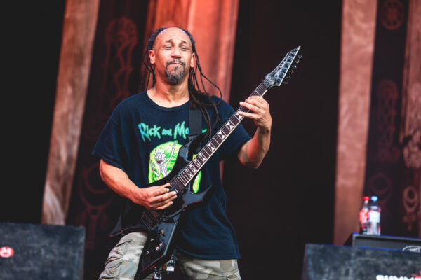 Bild vom Liveauftritt der Band Suffocation beim Summer Breeze 2025
