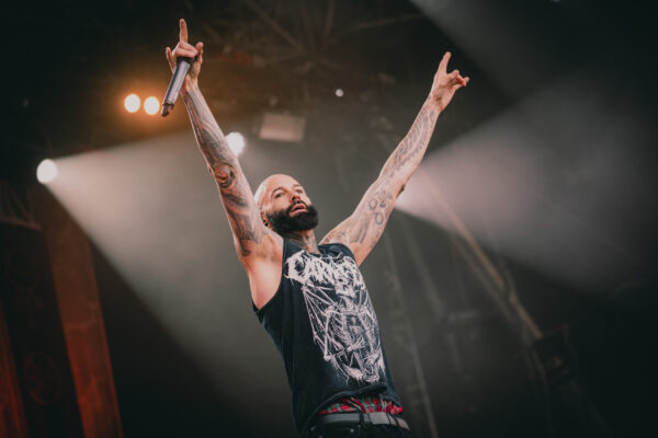 Bild vom Liveauftritt der Band Suffocation beim Summer Breeze 2025