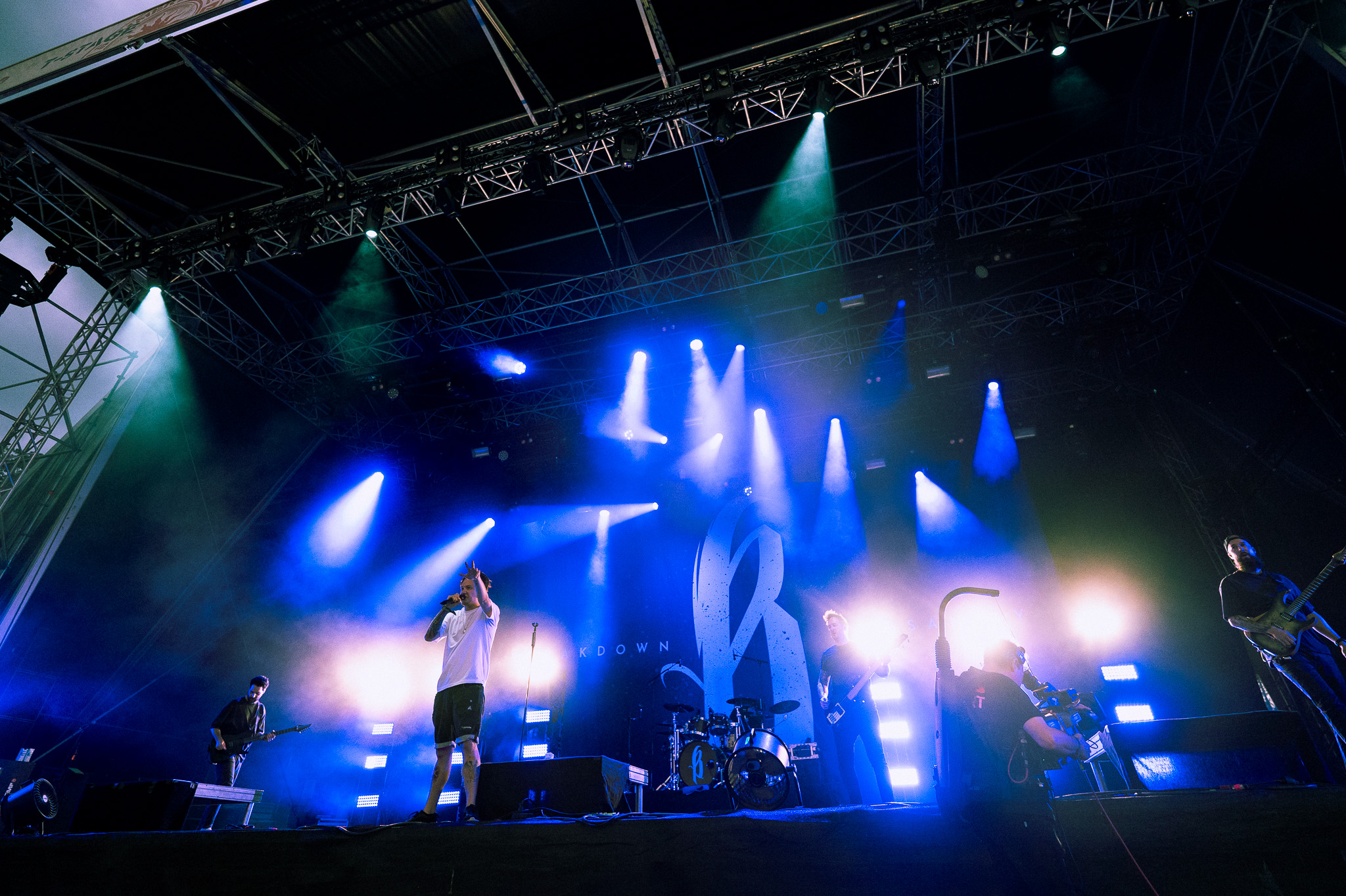 Bild vom Liveauftritt der Band Breakdown of Sanity beim Summer Breeze 2025