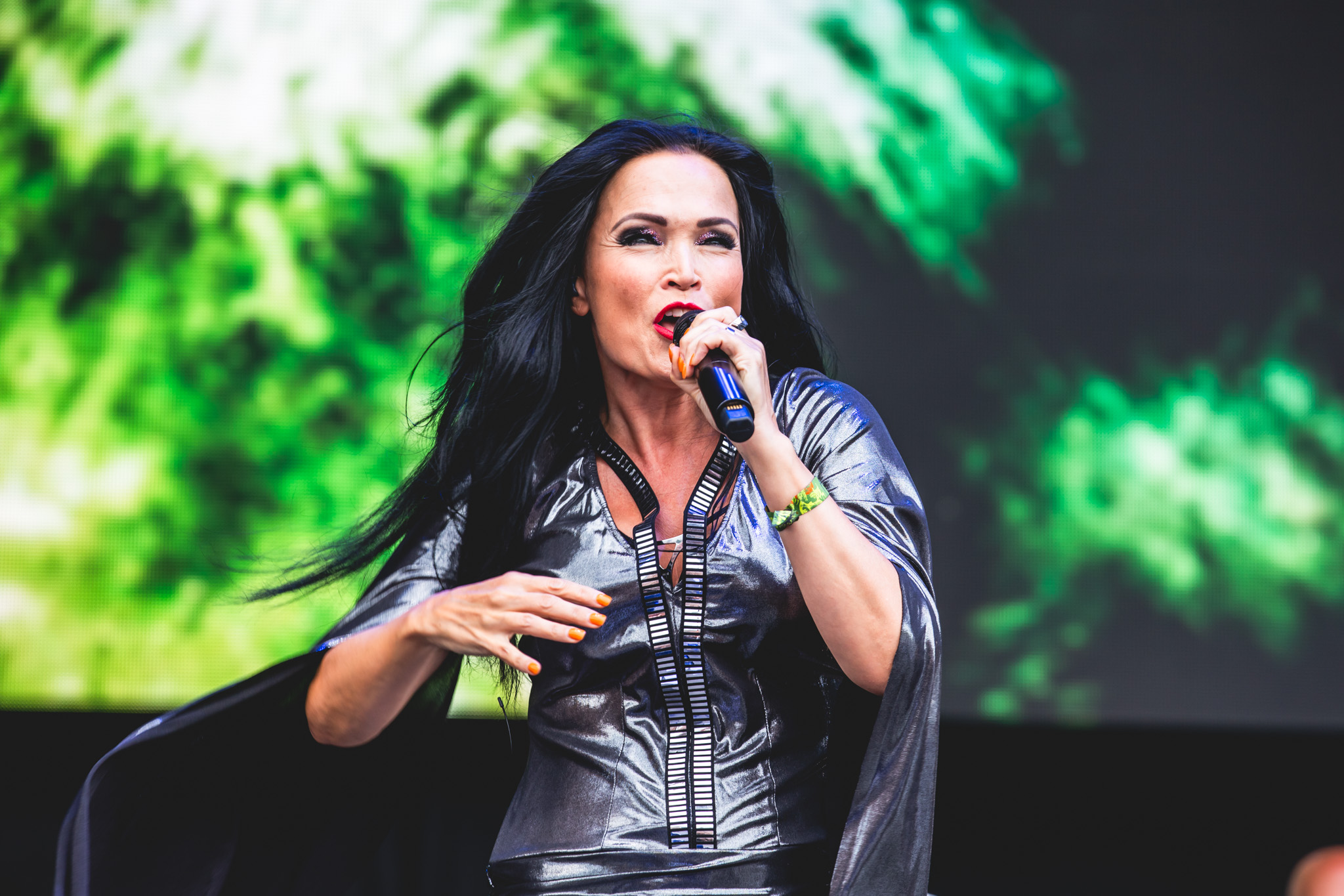 Bild vom Liveauftritt der Band Tarja & Marko Hietala beim Summer Breeze 2025