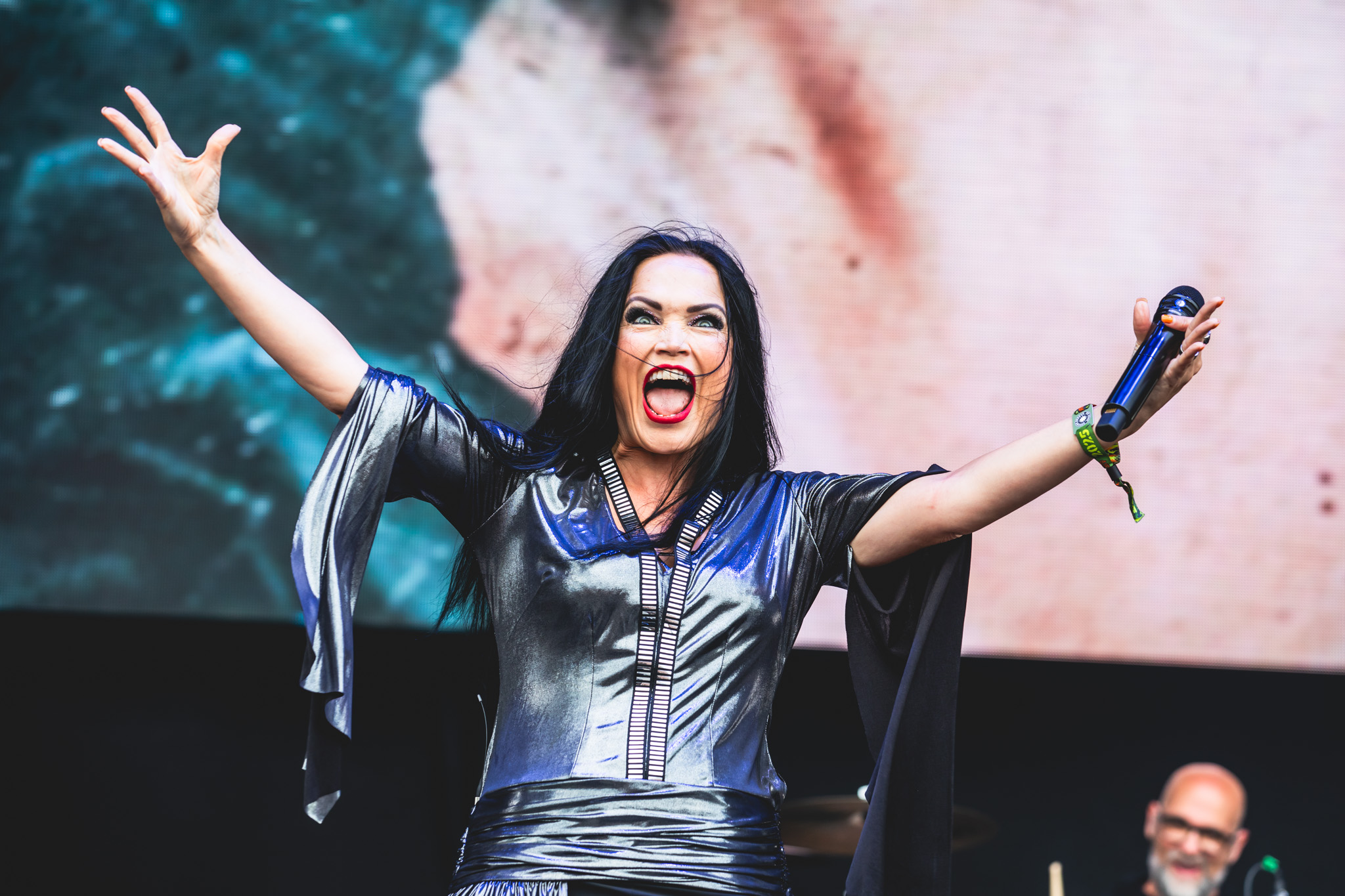 Bild vom Liveauftritt der Band Tarja & Marko Hietala beim Summer Breeze 2025