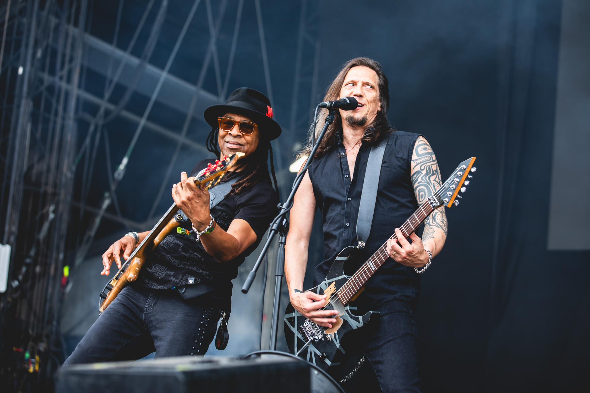 Bild vom Liveauftritt der Band Tarja & Marko Hietala beim Summer Breeze 2025