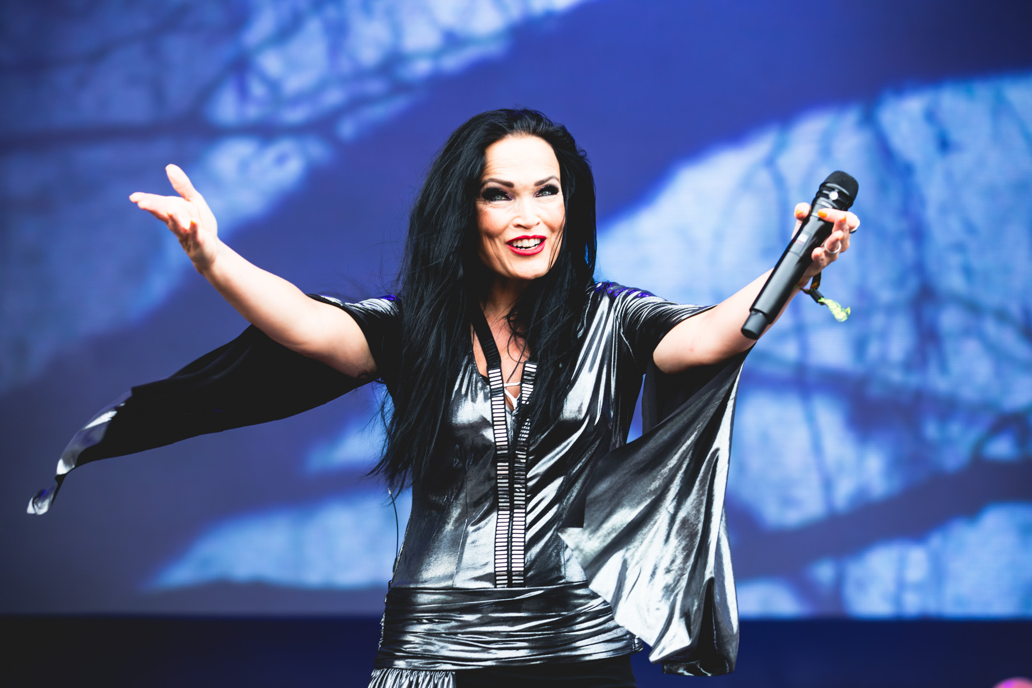 Bild vom Liveauftritt der Band Tarja & Marko Hietala beim Summer Breeze 2025