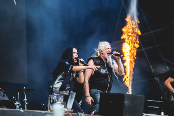Bild vom Liveauftritt der Band Tarja & Marko Hietala beim Summer Breeze 2025