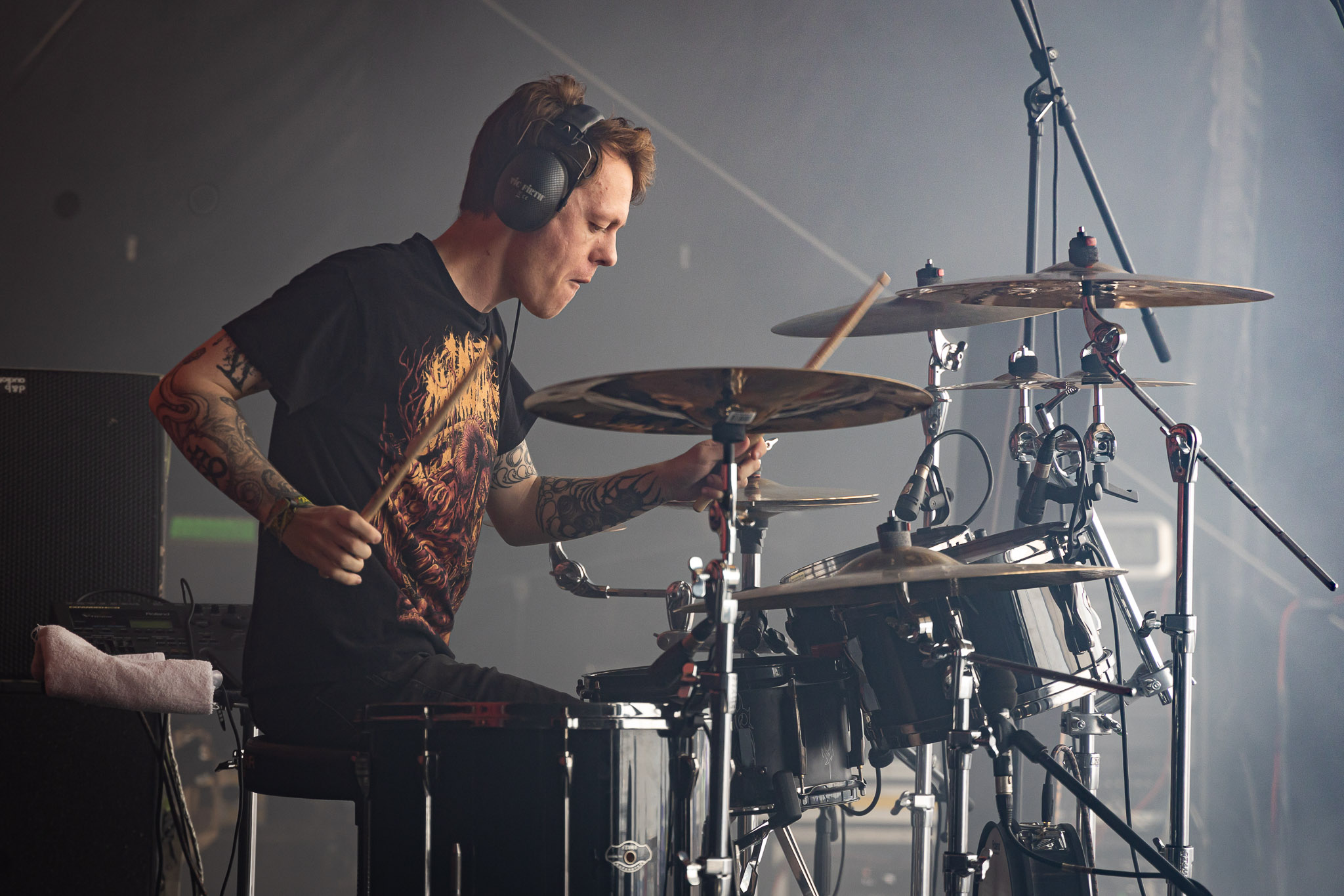 Bild vom Liveauftritt der Band Terrorpy beim Summer Breeze 2025