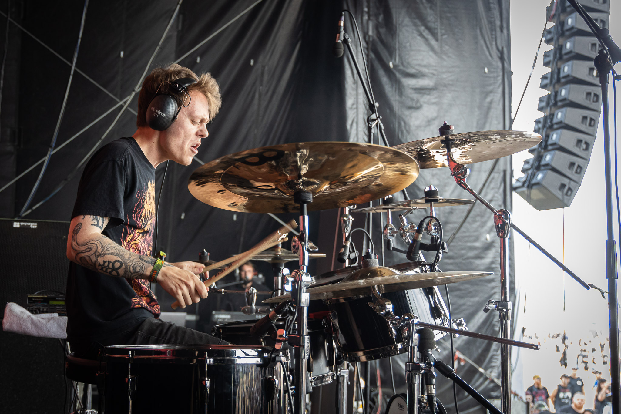 Bild vom Liveauftritt der Band Terrorpy beim Summer Breeze 2025