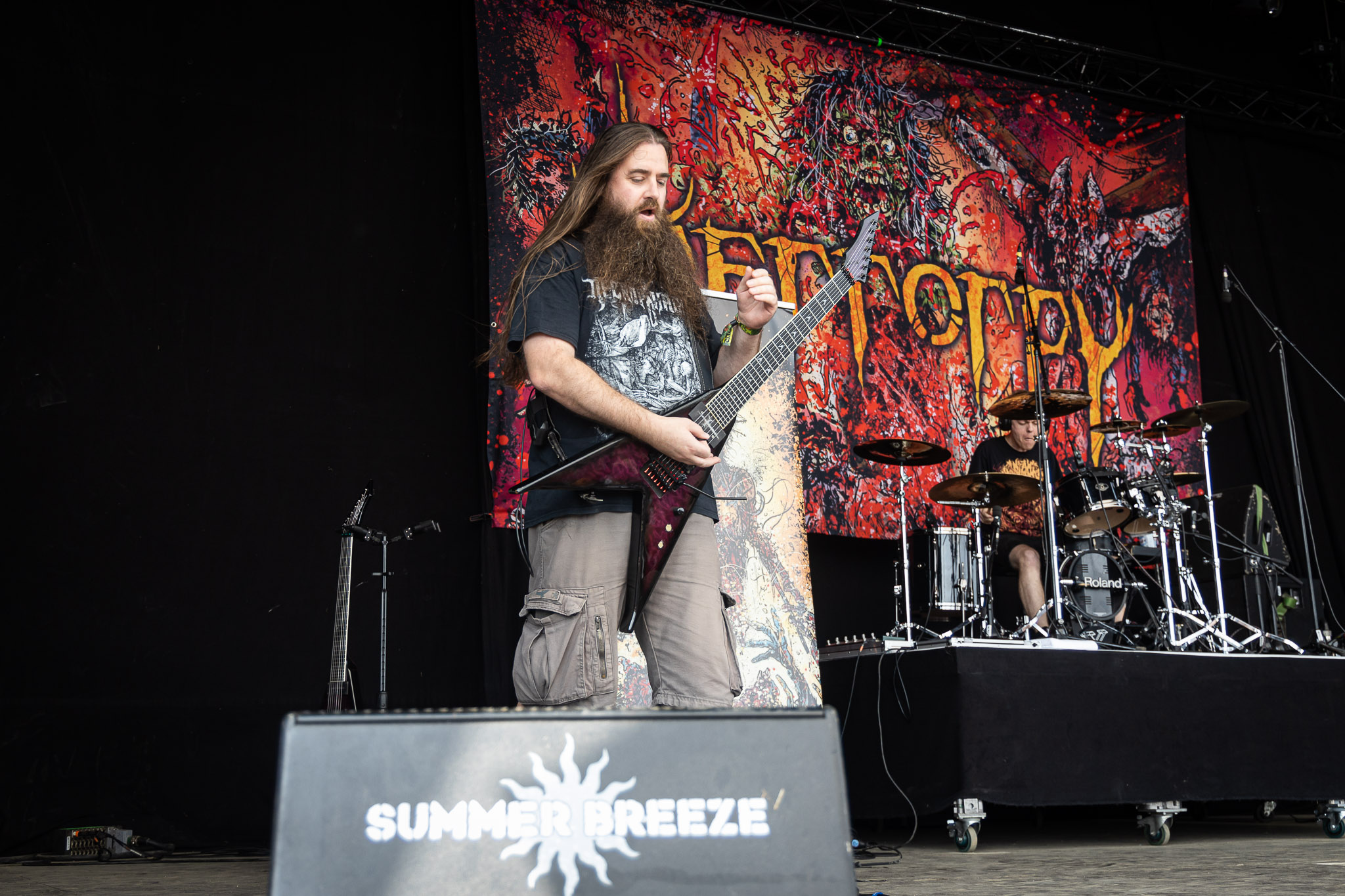 Bild vom Liveauftritt der Band Terrorpy beim Summer Breeze 2025