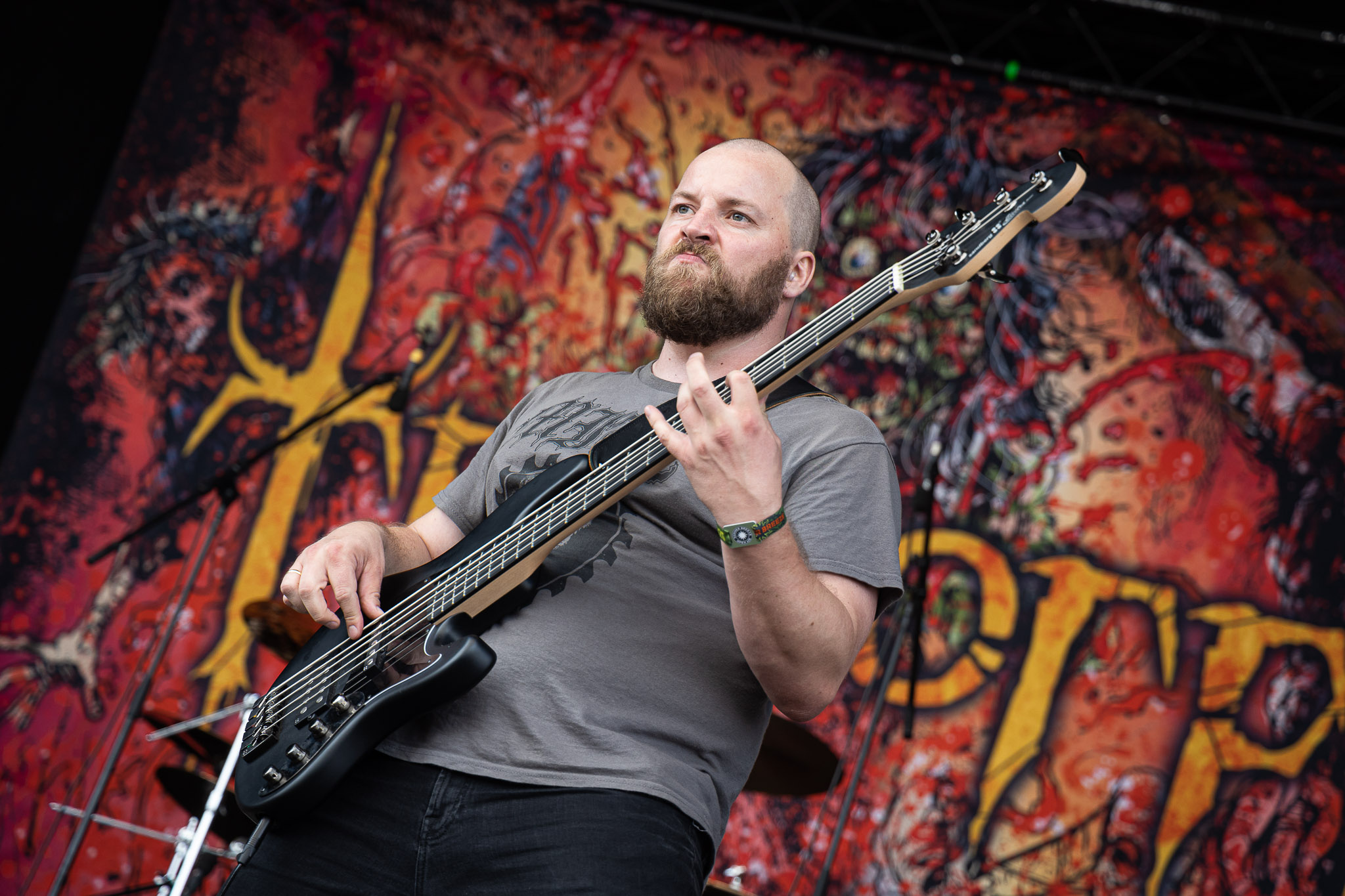 Bild vom Liveauftritt der Band Terrorpy beim Summer Breeze 2025