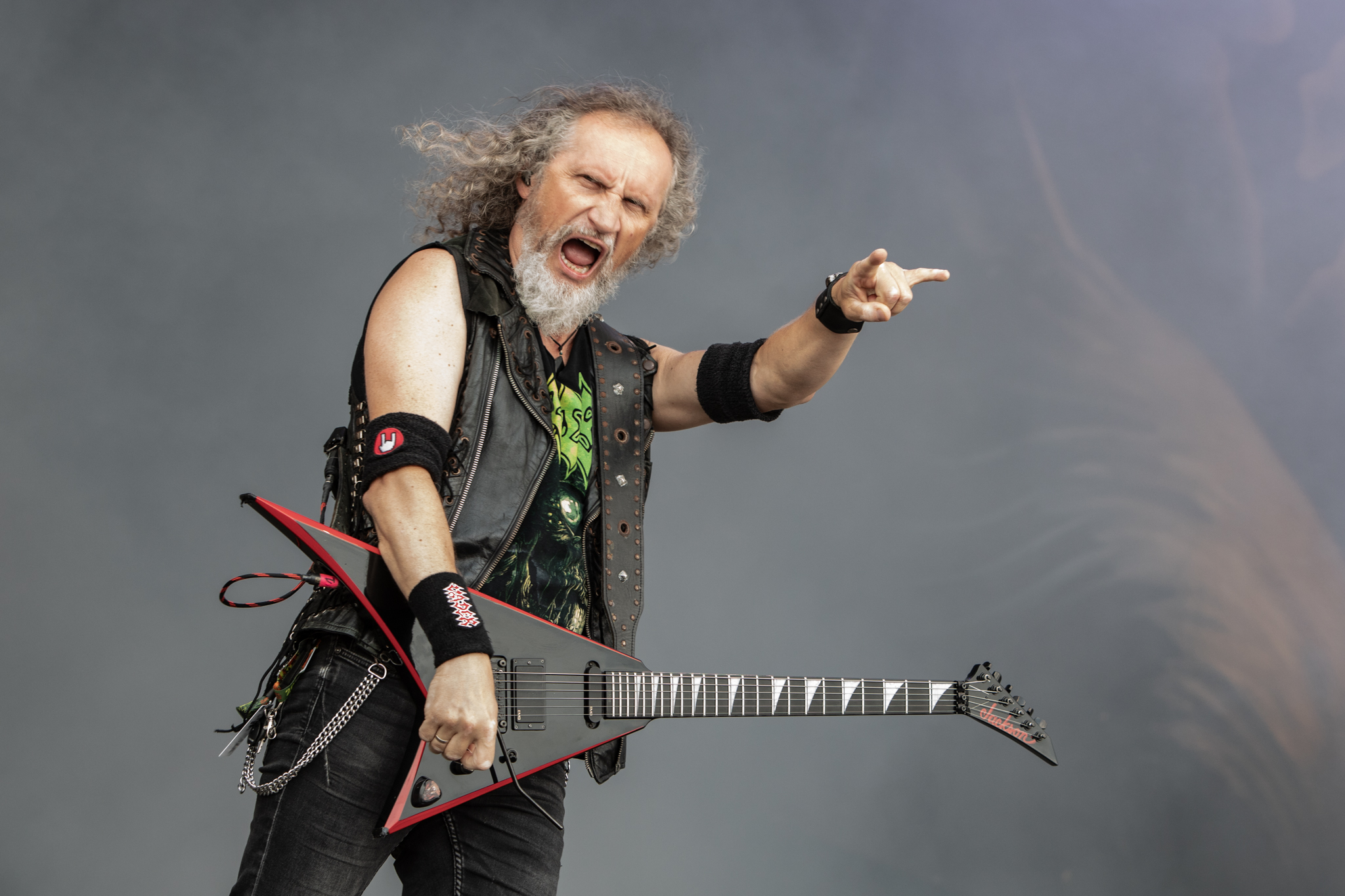 Bild vom Liveauftritt der Band Vader beim Summer Breeze 2025