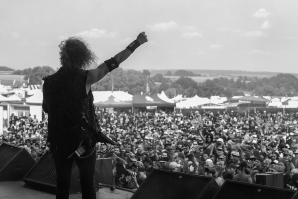Bild vom Liveauftritt der Band Vader beim Summer Breeze 2025