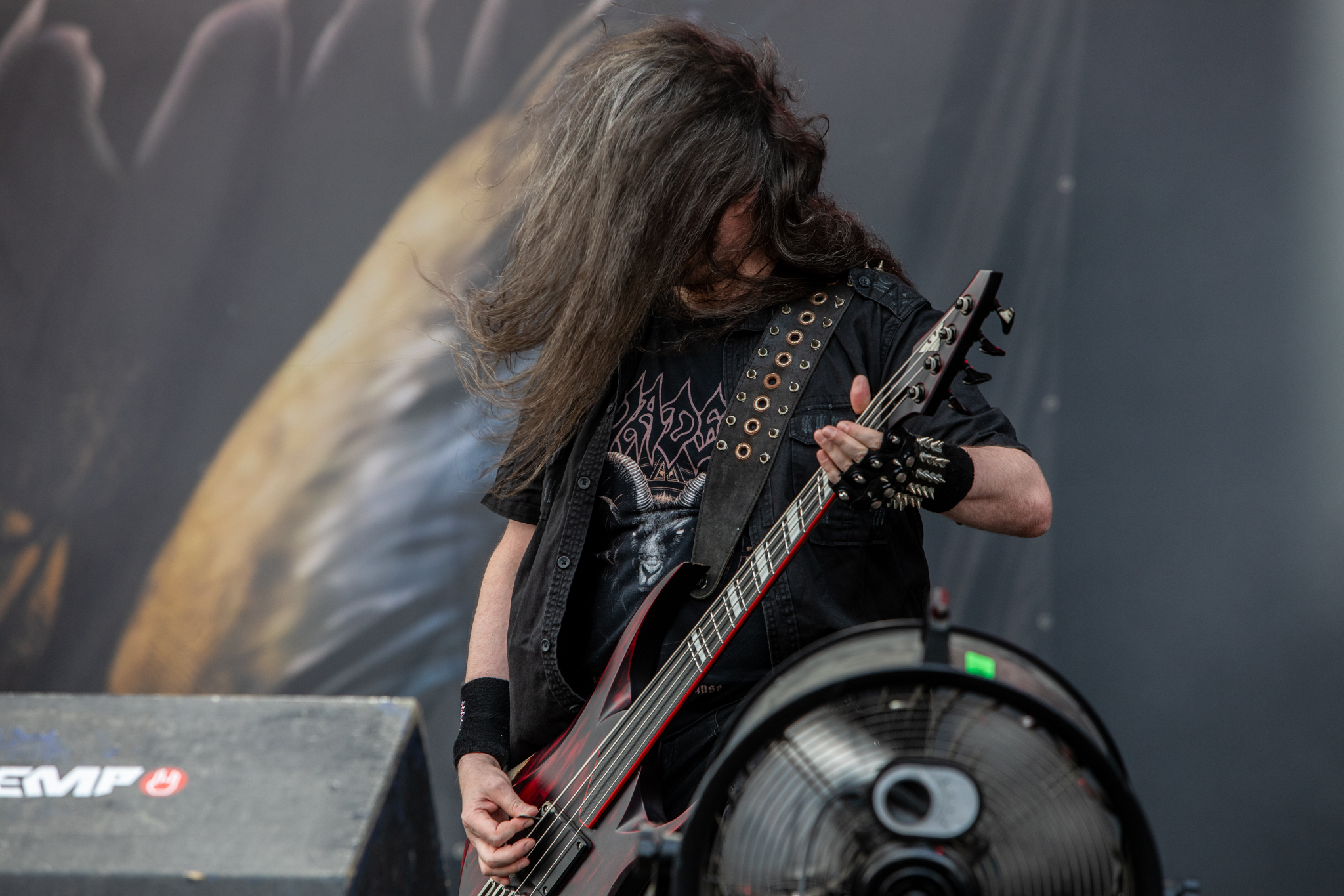 Bild vom Liveauftritt der Band Vader beim Summer Breeze 2025