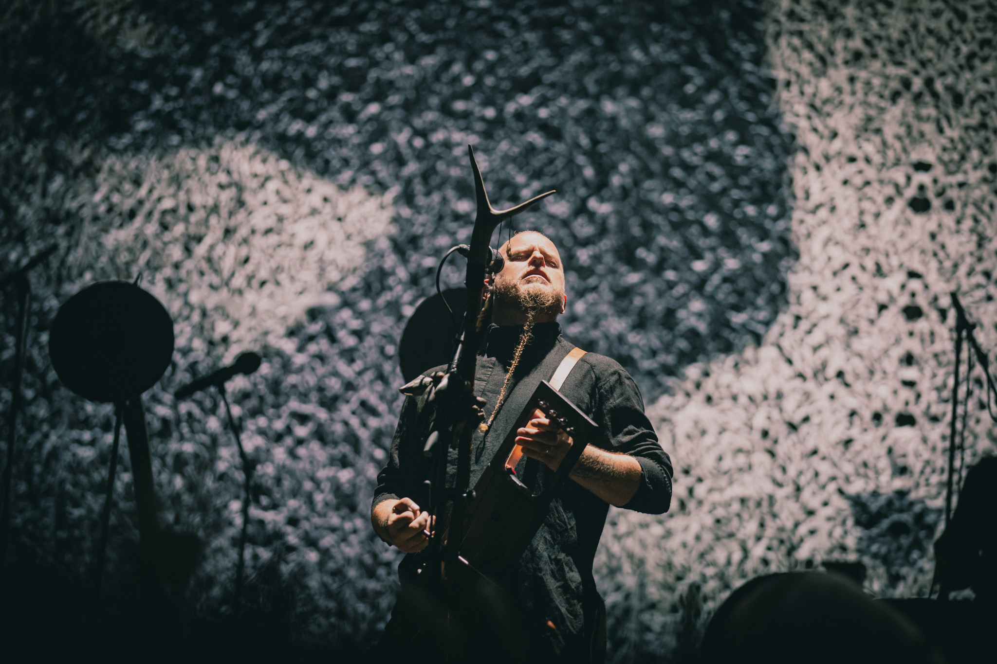 Bild vom Liveauftritt der Band Wardruna beim Summer Breeze 2025