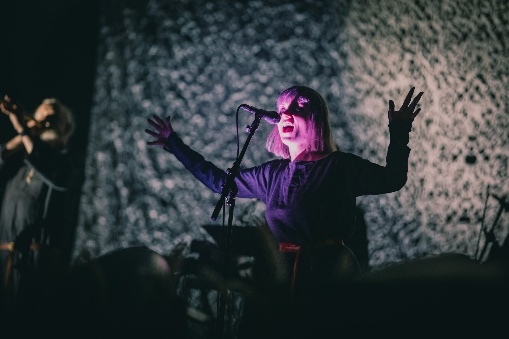 Bild vom Liveauftritt der Band Wardruna beim Summer Breeze 2025