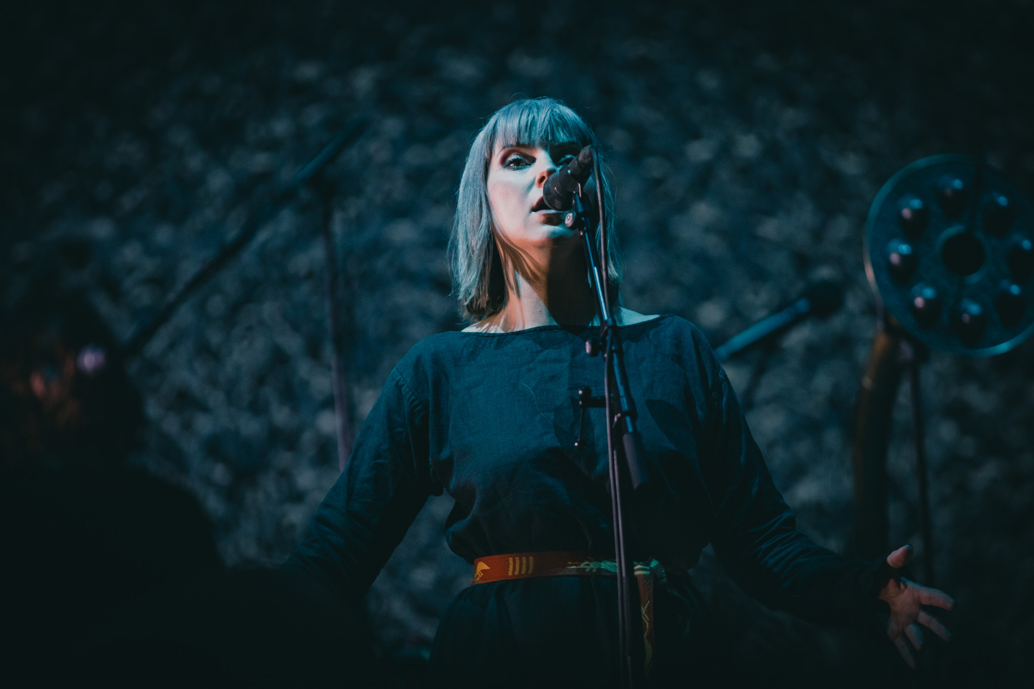 Bild vom Liveauftritt der Band Wardruna beim Summer Breeze 2025