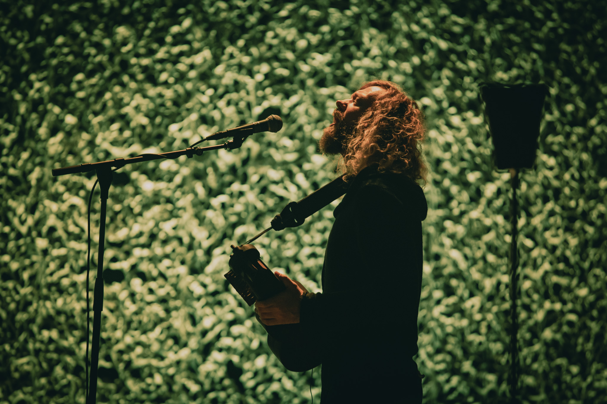 Bild vom Liveauftritt der Band Wardruna beim Summer Breeze 2025