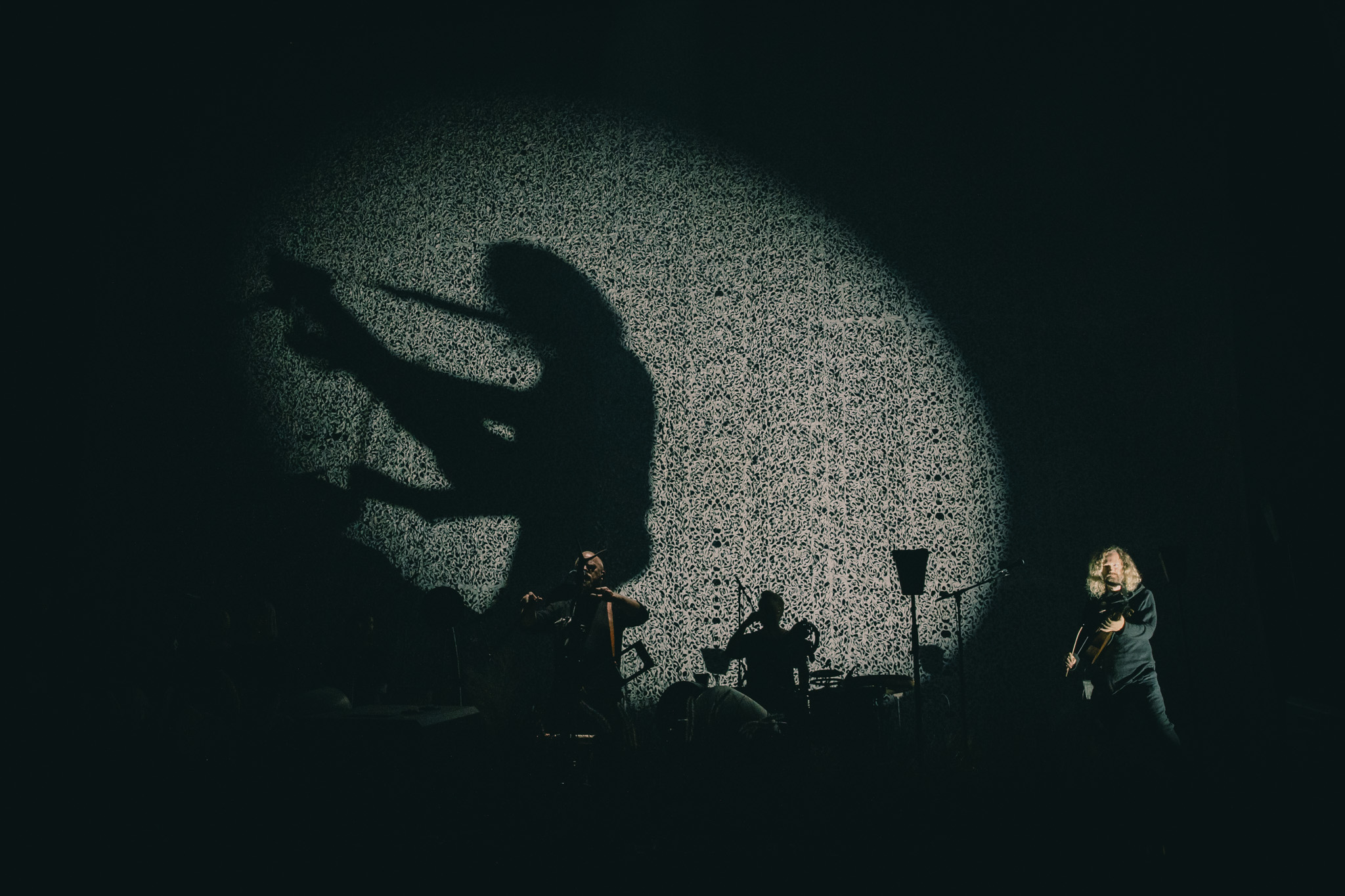 Bild vom Liveauftritt der Band Wardruna beim Summer Breeze 2025