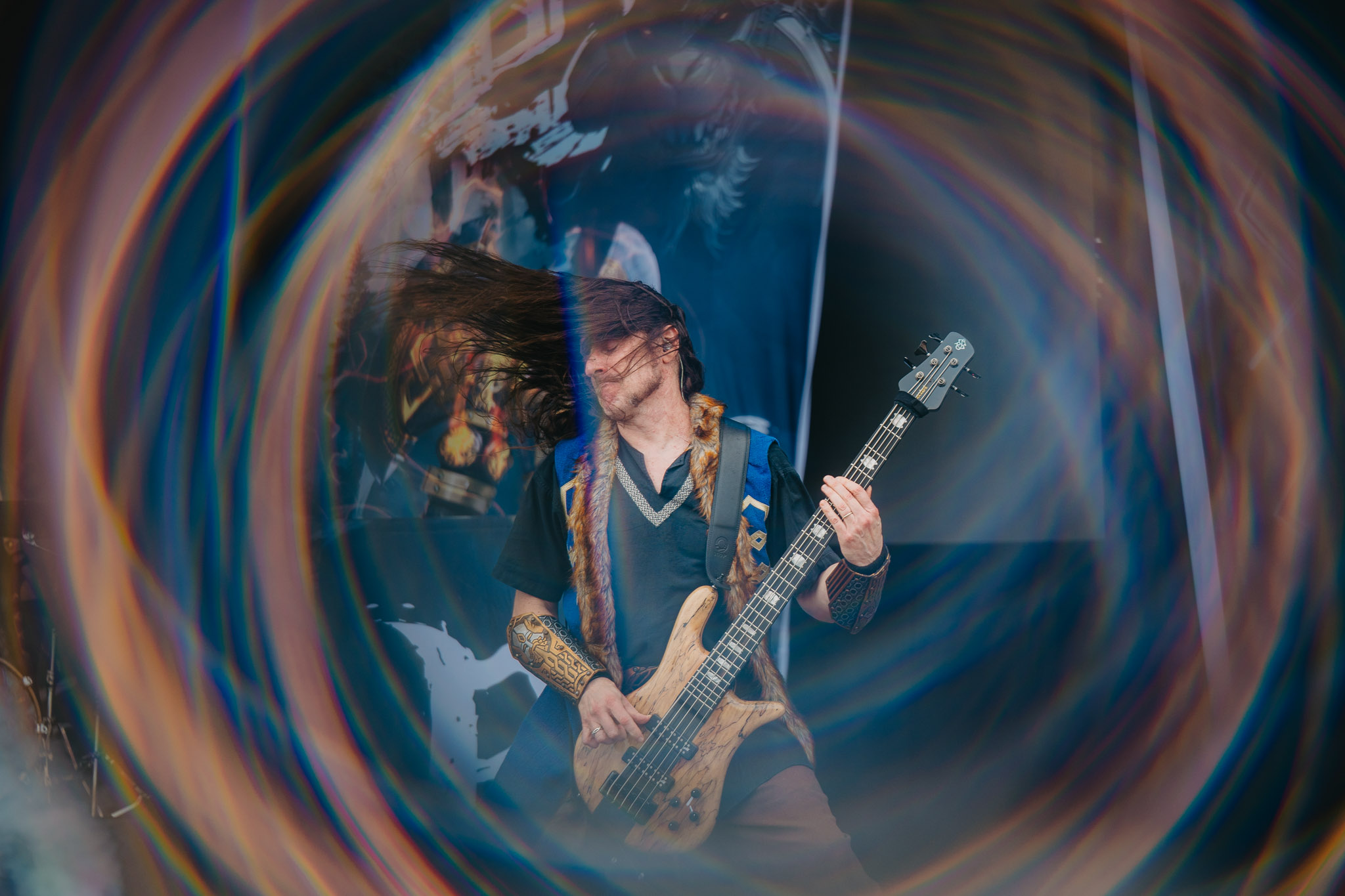 Bild vom Liveauftritt der Band Wind Rose beim Summer Breeze 2025