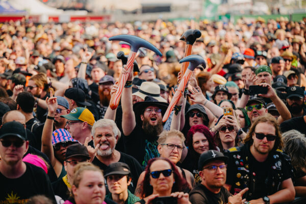 Bild vom Liveauftritt der Band Wind Rose beim Summer Breeze 2025
