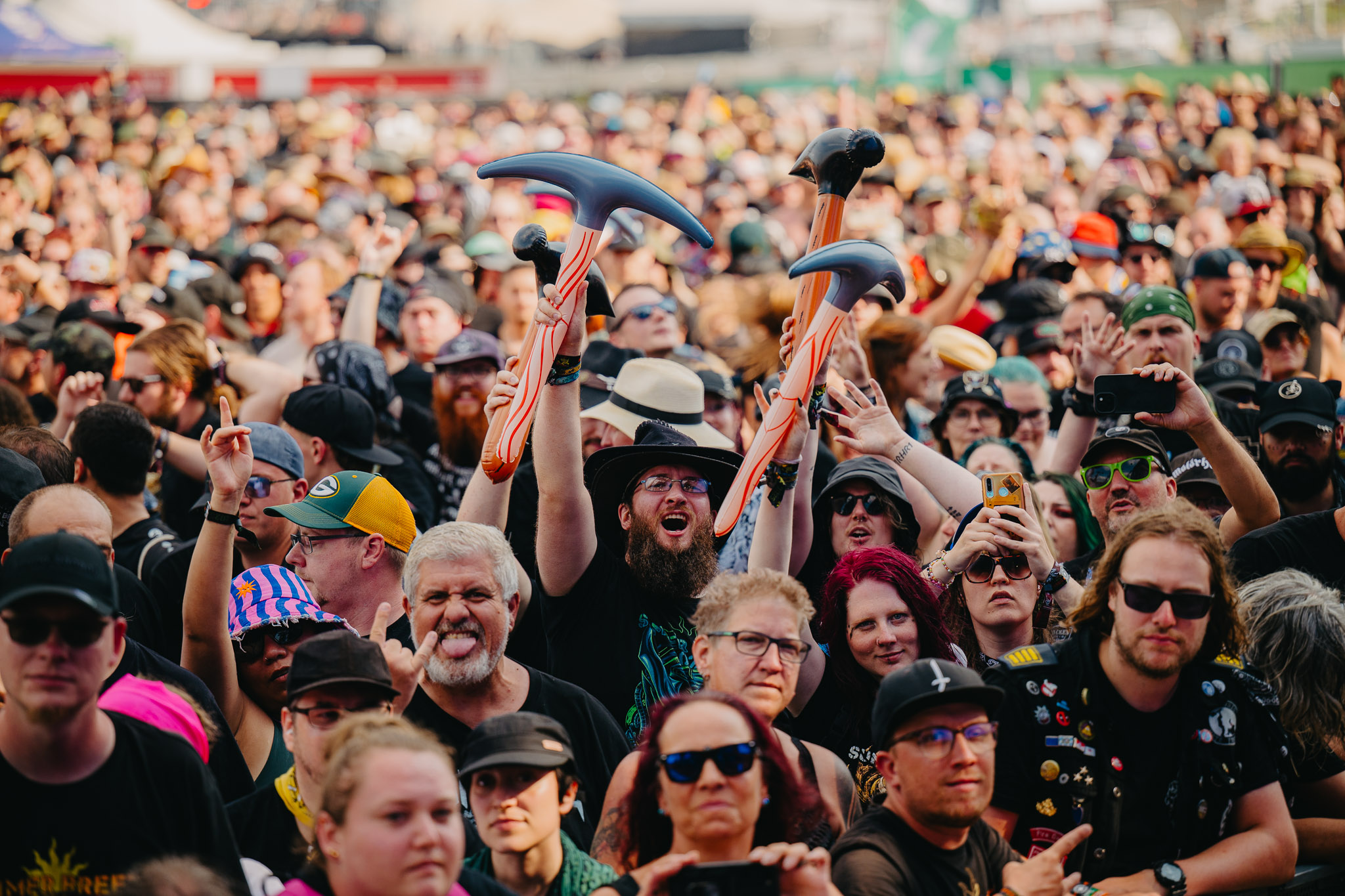 Bild vom Liveauftritt der Band Wind Rose beim Summer Breeze 2025