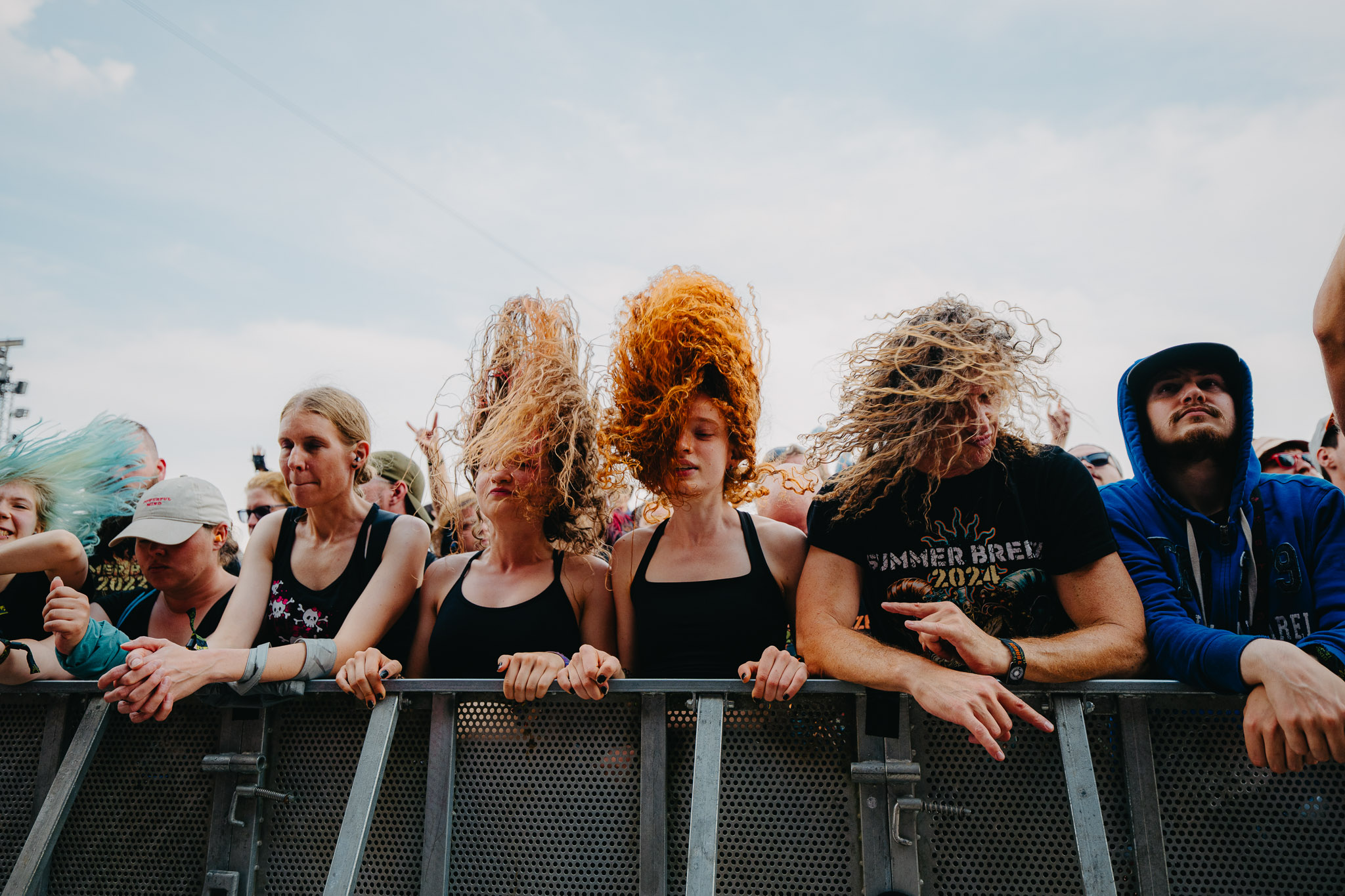 Bild vom Liveauftritt der Band Wind Rose beim Summer Breeze 2025