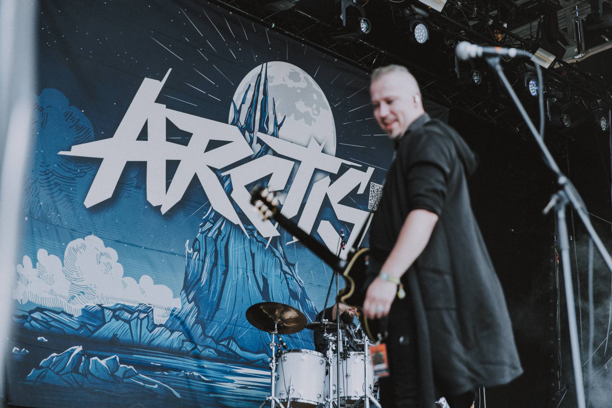 Bild vom Liveauftritt der Band Arctis beim Summer Breeze 2025