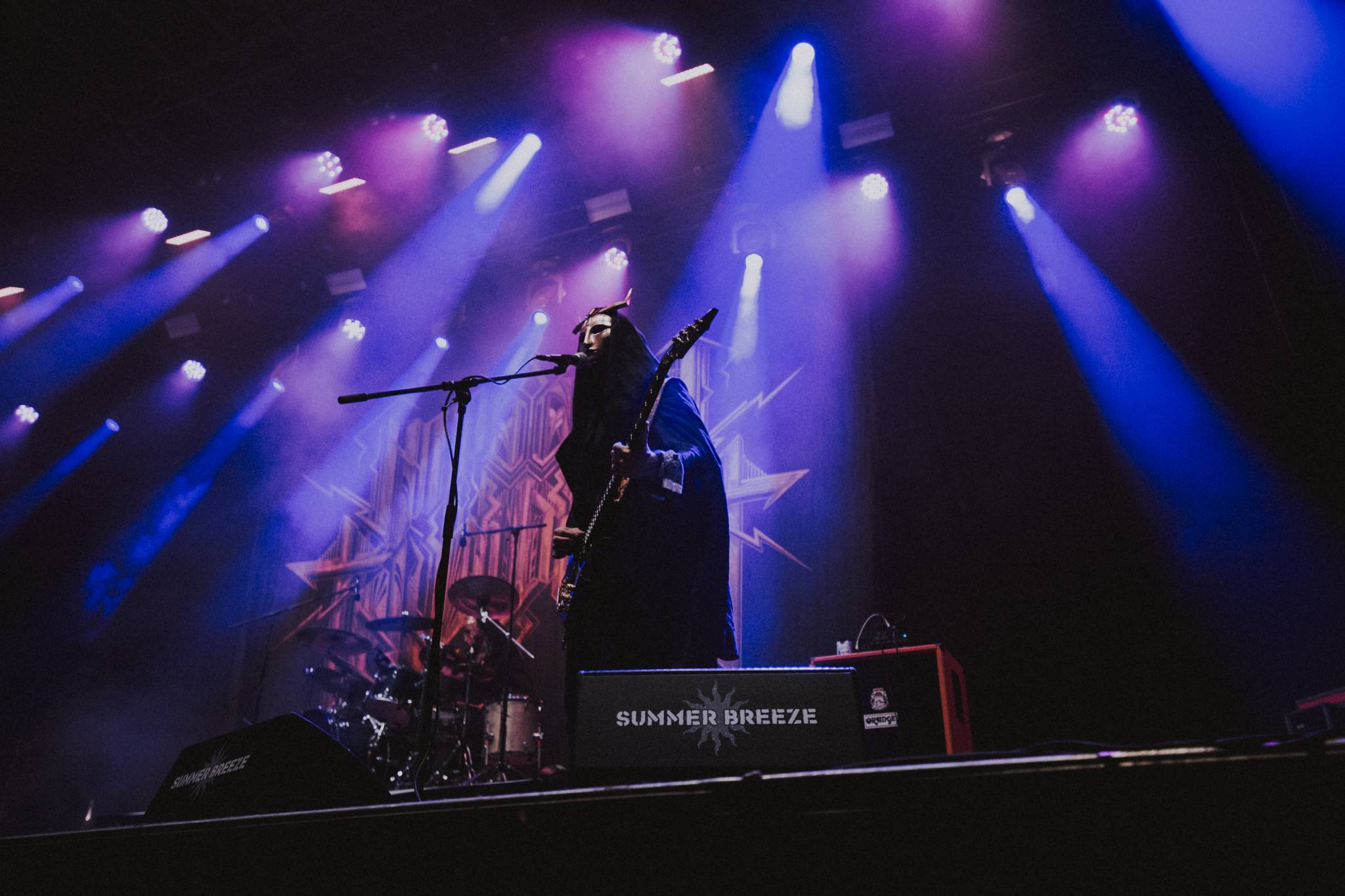 Bild vom Liveauftritt der Band Imperial Triumphant beim Summer Breeze