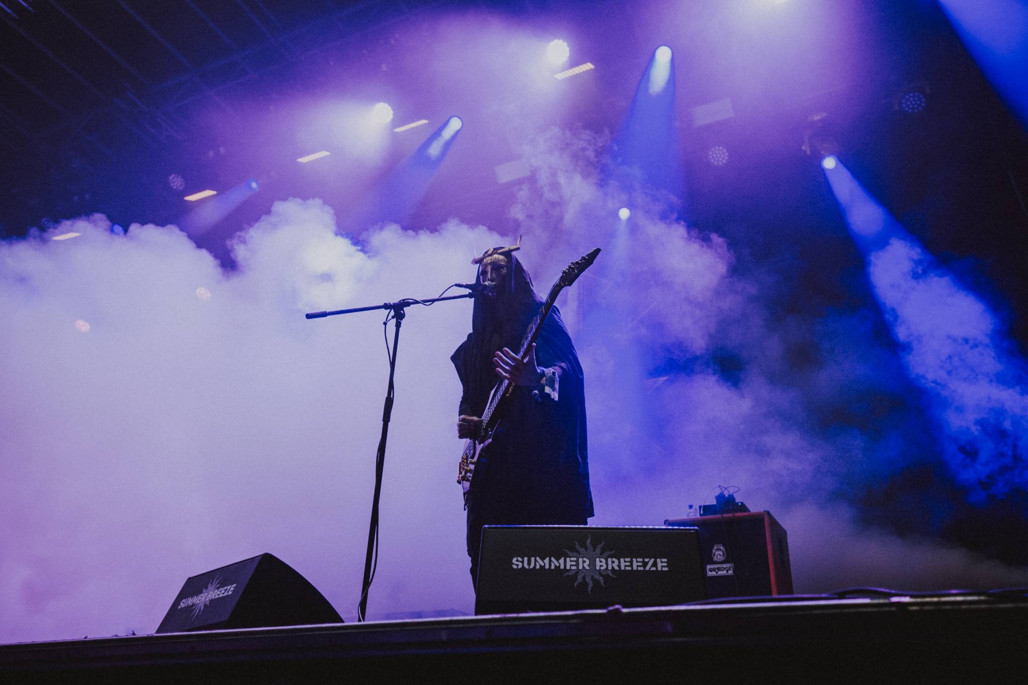 Bild vom Liveauftritt der Band Imperial Triumphant beim Summer Breeze