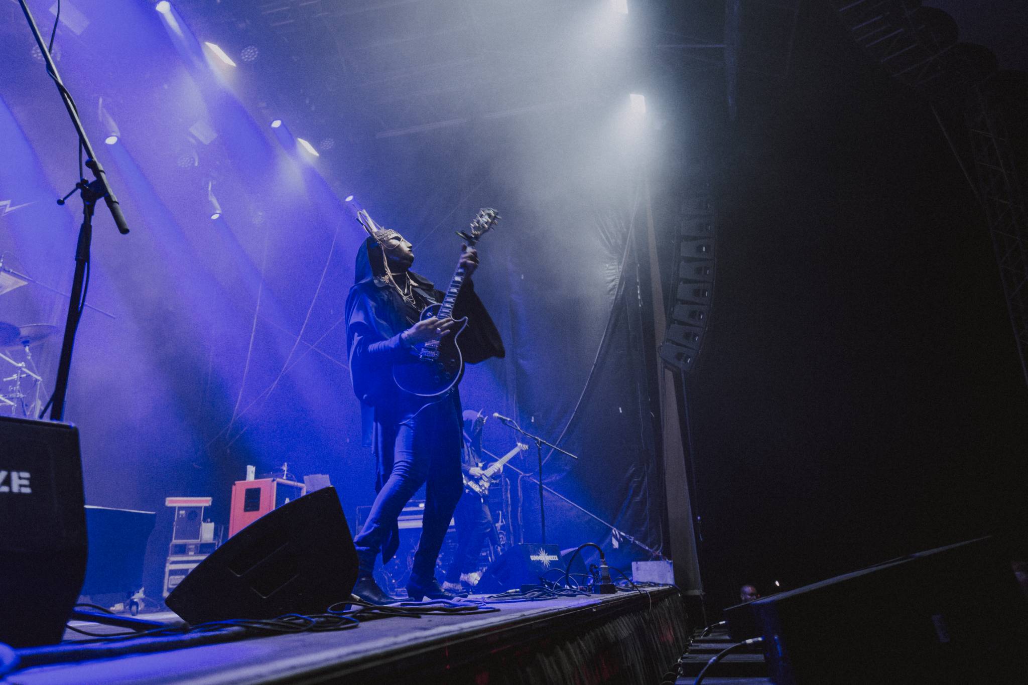 Bild vom Liveauftritt der Band Imperial Triumphant beim Summer Breeze