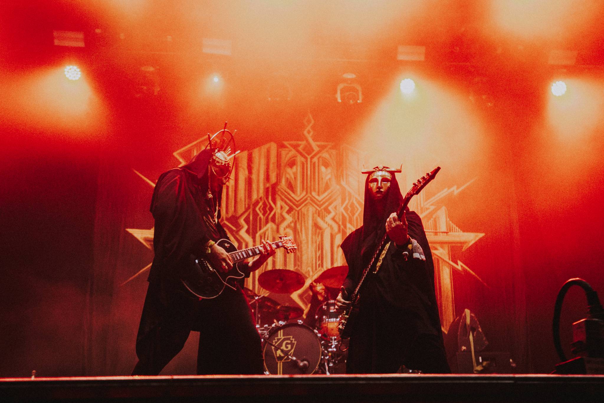 Bild vom Liveauftritt der Band Imperial Triumphant beim Summer Breeze 2025