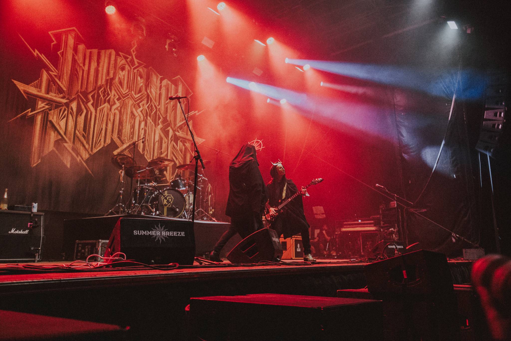 Bild vom Liveauftritt der Band Imperial Triumphant beim Summer Breeze