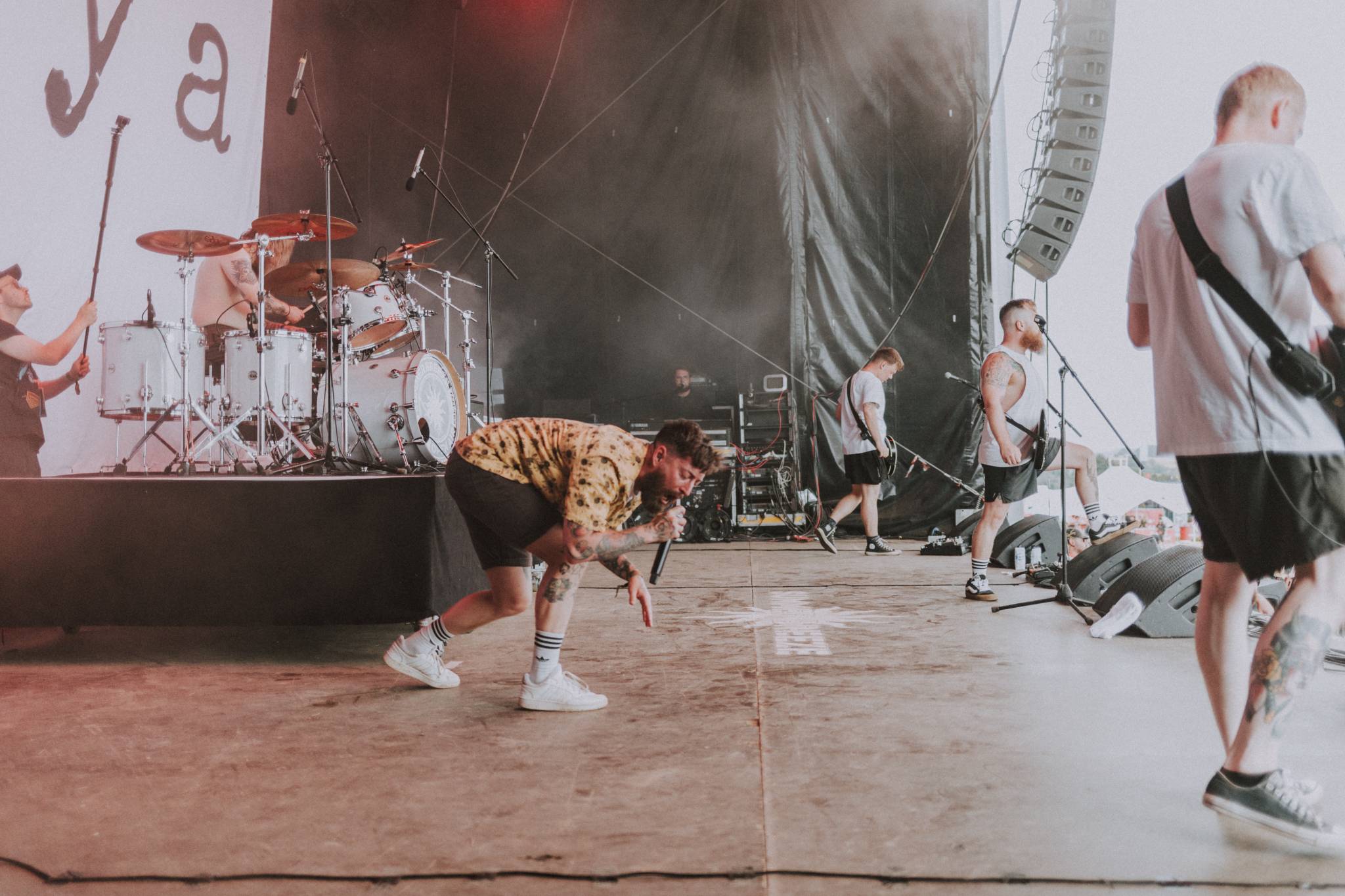 Bild vom Liveauftritt der Band koya beim Summer Breeze 2025