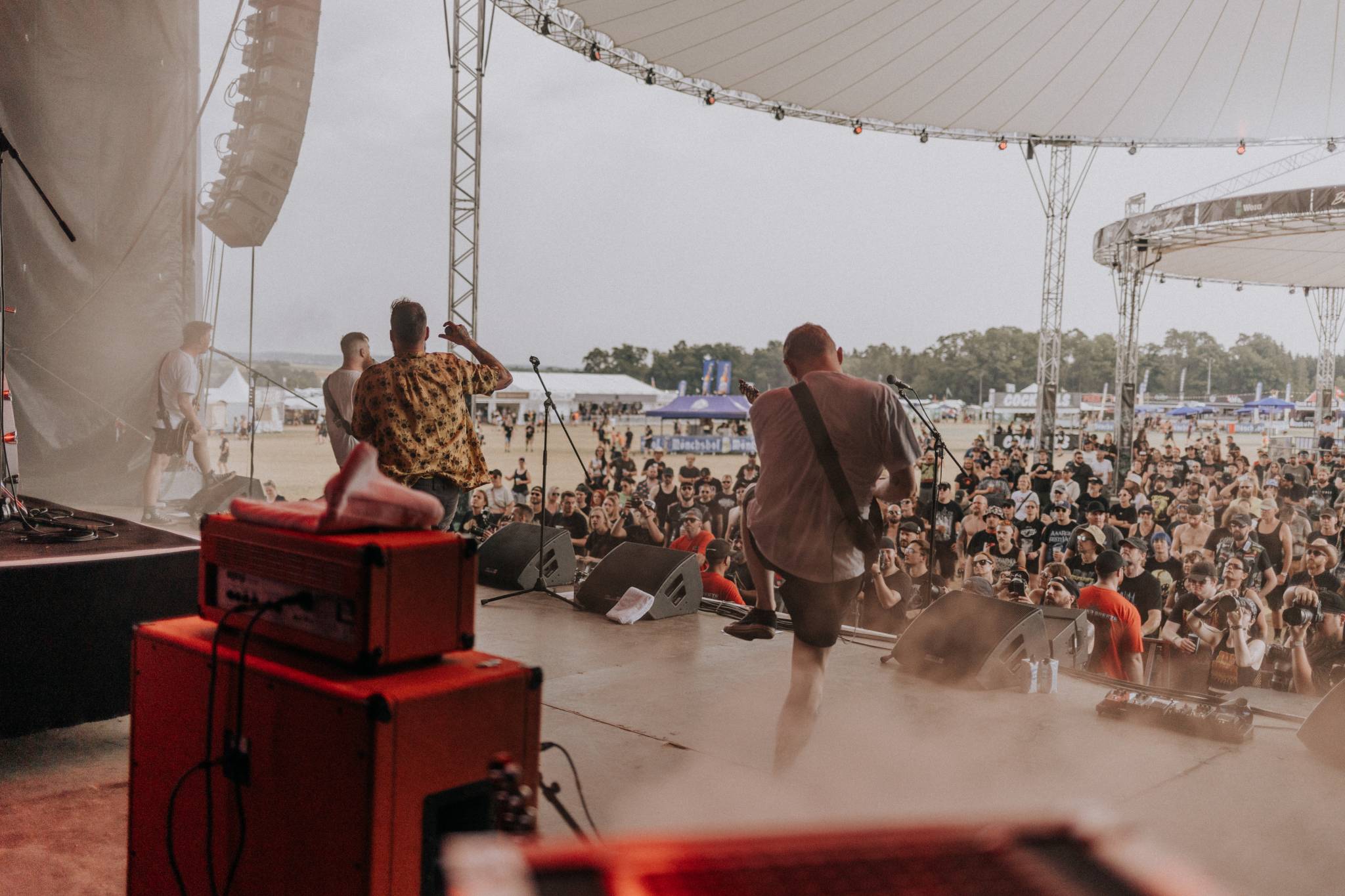 Bild vom Liveauftritt der Band koya beim Summer Breeze 2025