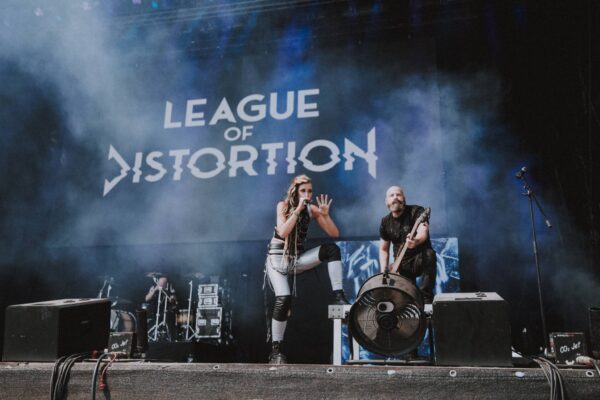 Bild vom Liveauftritt der Band League of Distortion beim Summer Breeze 2025