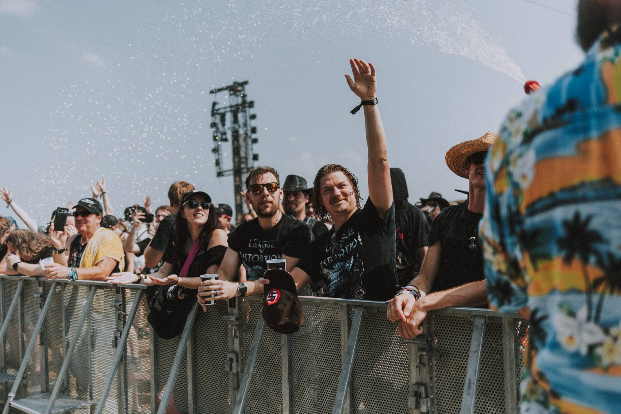 Bild vom Liveauftritt der Band League of Distortion beim Summer Breeze 2025