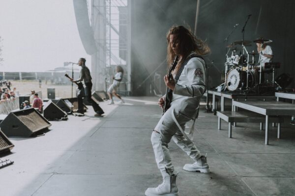 Bild vom Liveauftritt der Band Lost Society beim Summer Breeze 2025