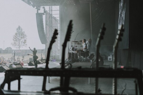 Bild vom Liveauftritt der Band Lost Society beim Summer Breeze 2025