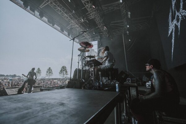 Bild vom Liveauftritt der Band Lost Society beim Summer Breeze 2025