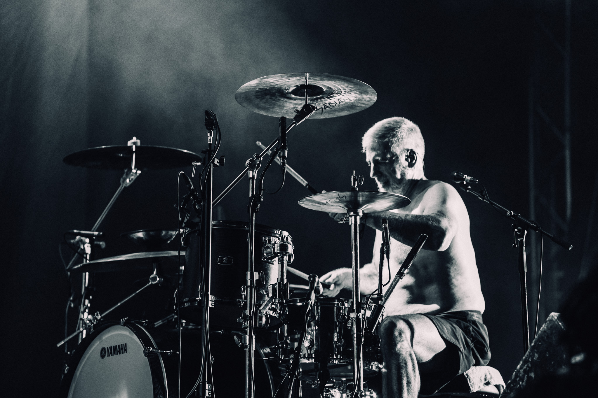 Bild vom Liveauftritt der Band Mantar beim Summer Breeze 2025