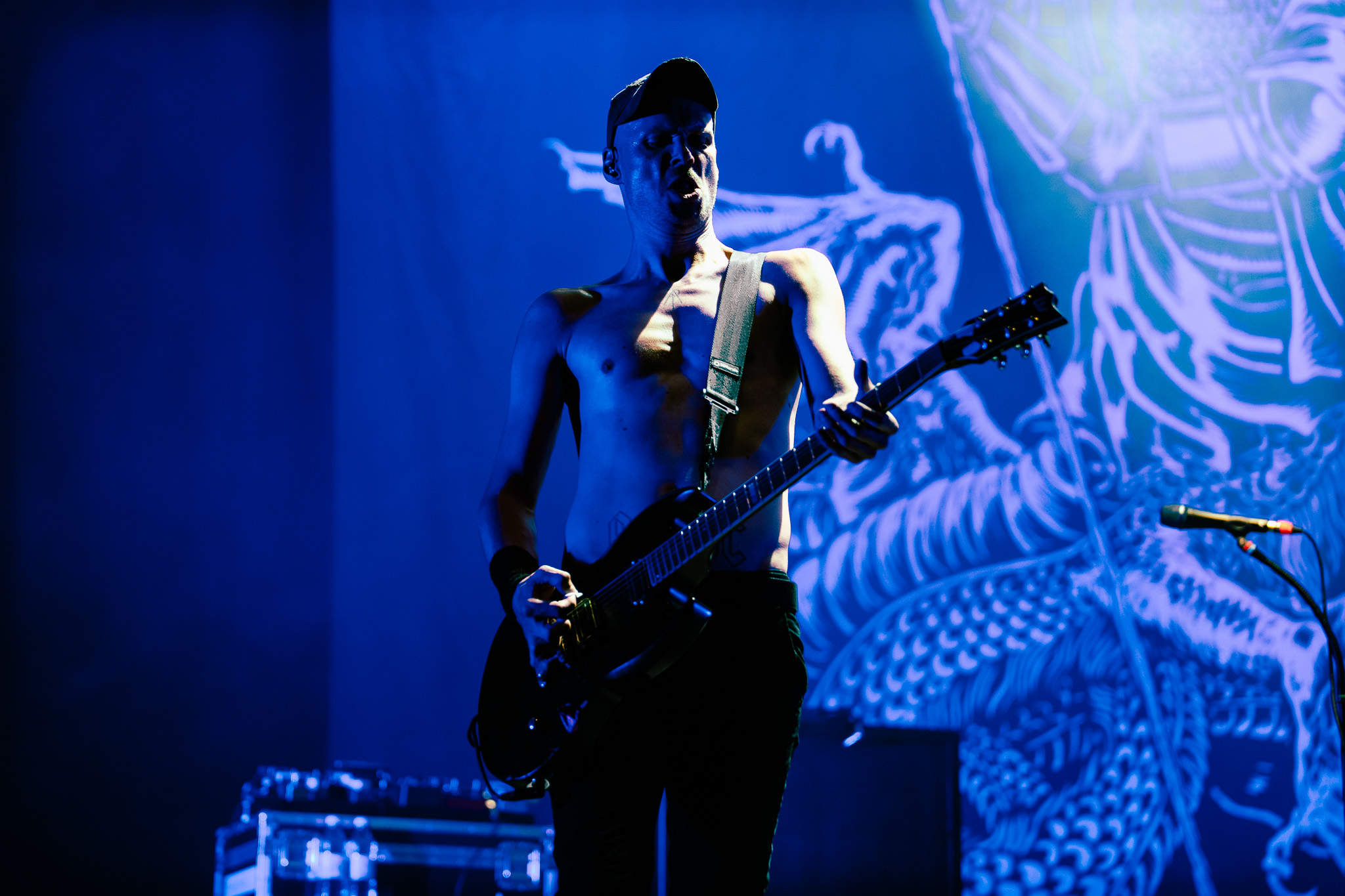 Bild vom Liveauftritt der Band Mantar beim Summer Breeze 2025